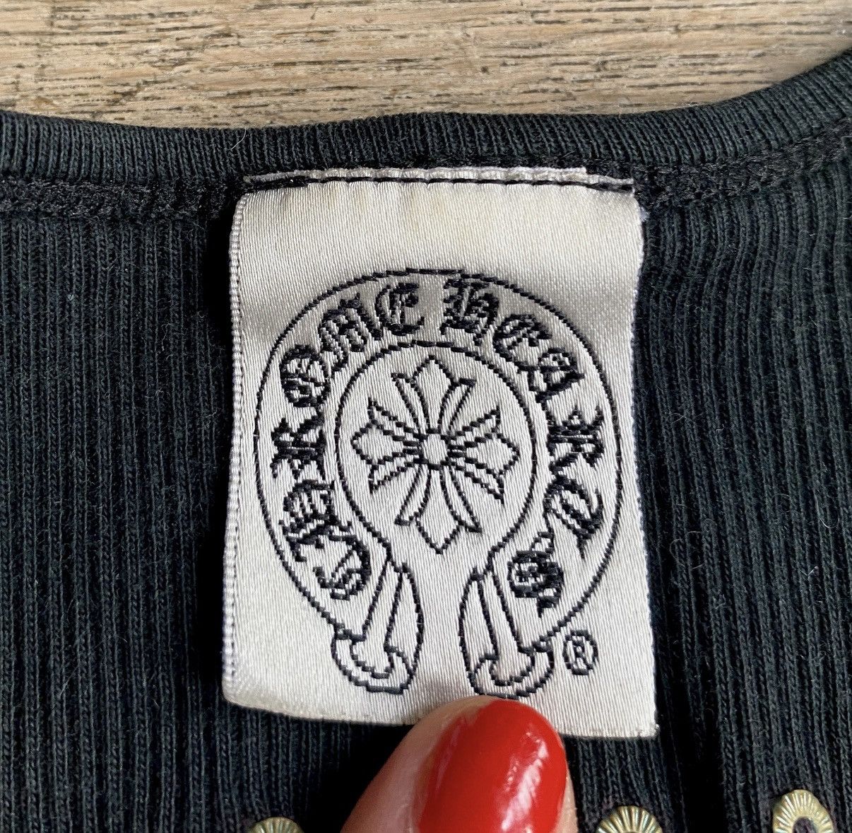 Chrome Hearts Chrome hearts Swarovski studded spell out tank top 90s Size ONE SIZE - 8 Thumbnail