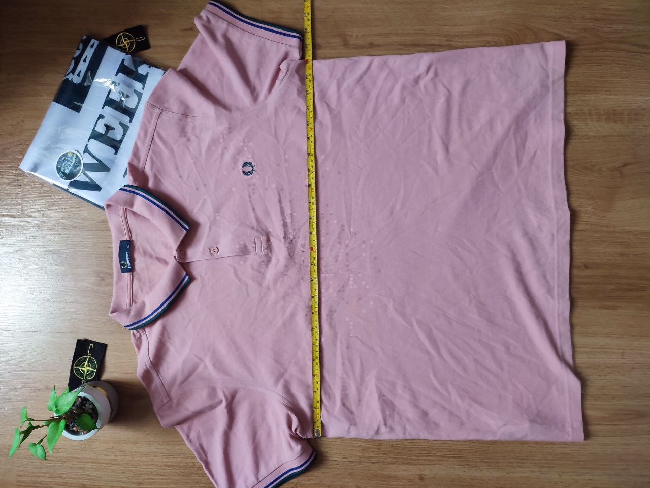 Fred Perry Fred Perry Pink Short Sleeve Polo Shirt Size US XXL / EU 58 / 5 - 7 Thumbnail