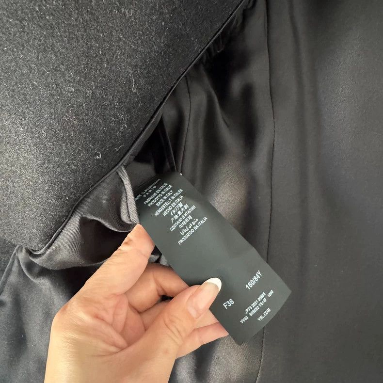 Yves Saint Laurent Saint LaruentWool badge LOGO suit 2502-Nextarrow Size XS / US 0-2 / IT 36-38 - 5 Thumbnail