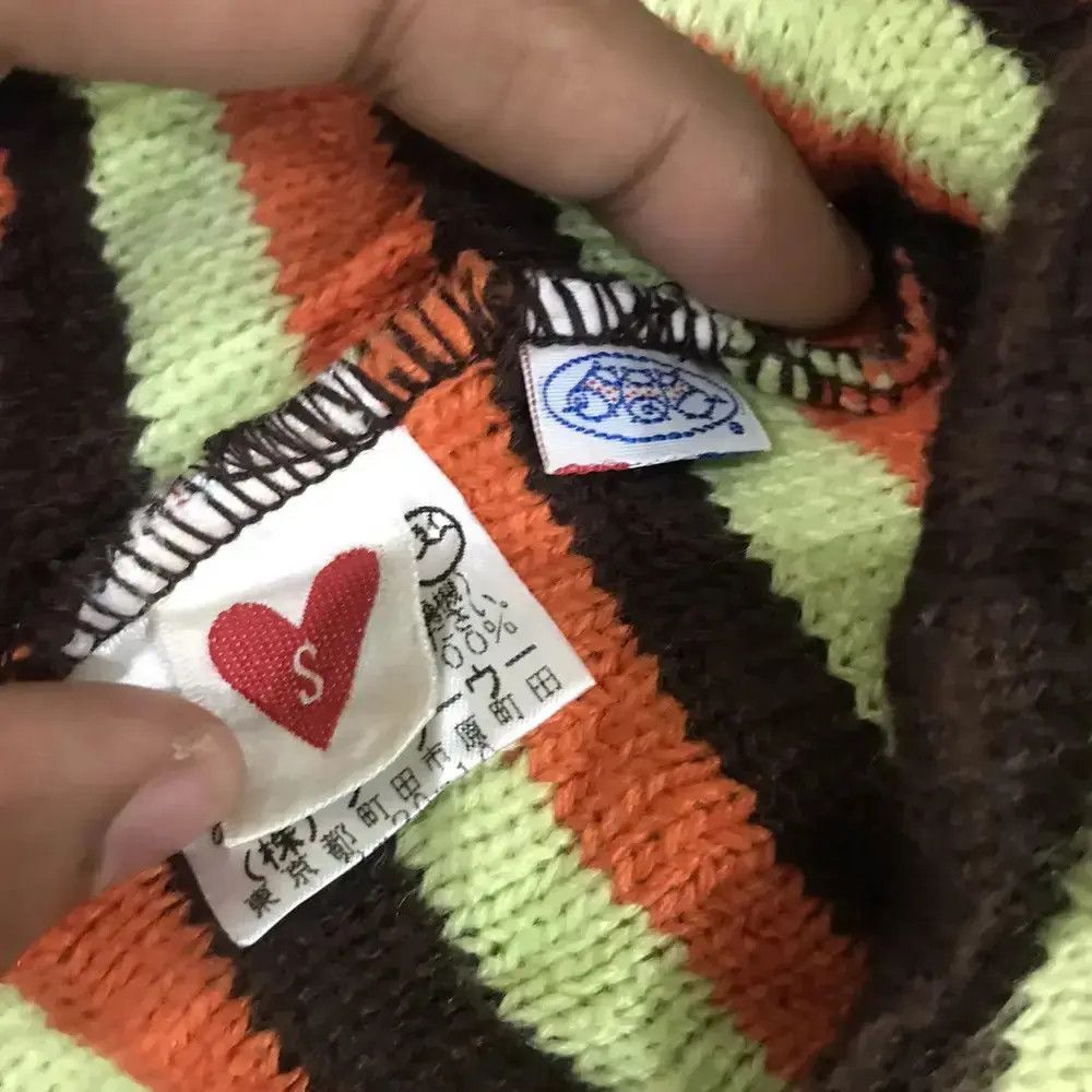 Japanese Brand Japanese Brand Stripe Design Beanie Hat Size ONE SIZE - 5 Thumbnail