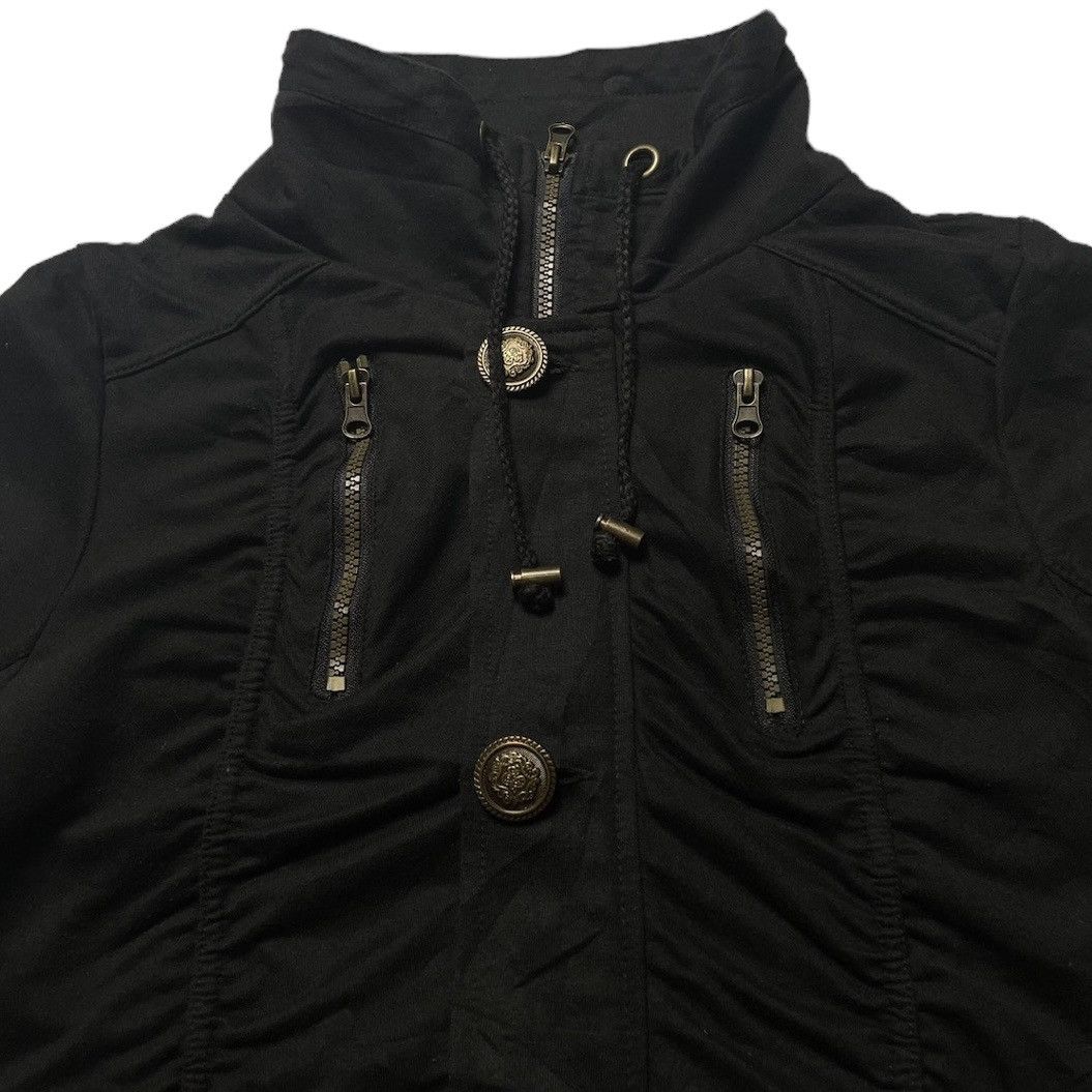 If Six Was Nine 🇯🇵 PLG BUTTON UP FULL ZIP PUNK GOTHIC BONO JACKET Size US M / EU 48-50 / 2 - 2 Thumbnail