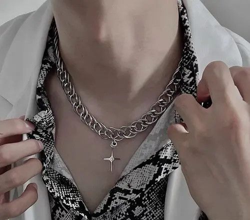 Japanese Brand Retro punk necklace Size ONE SIZE - 3 Thumbnail
