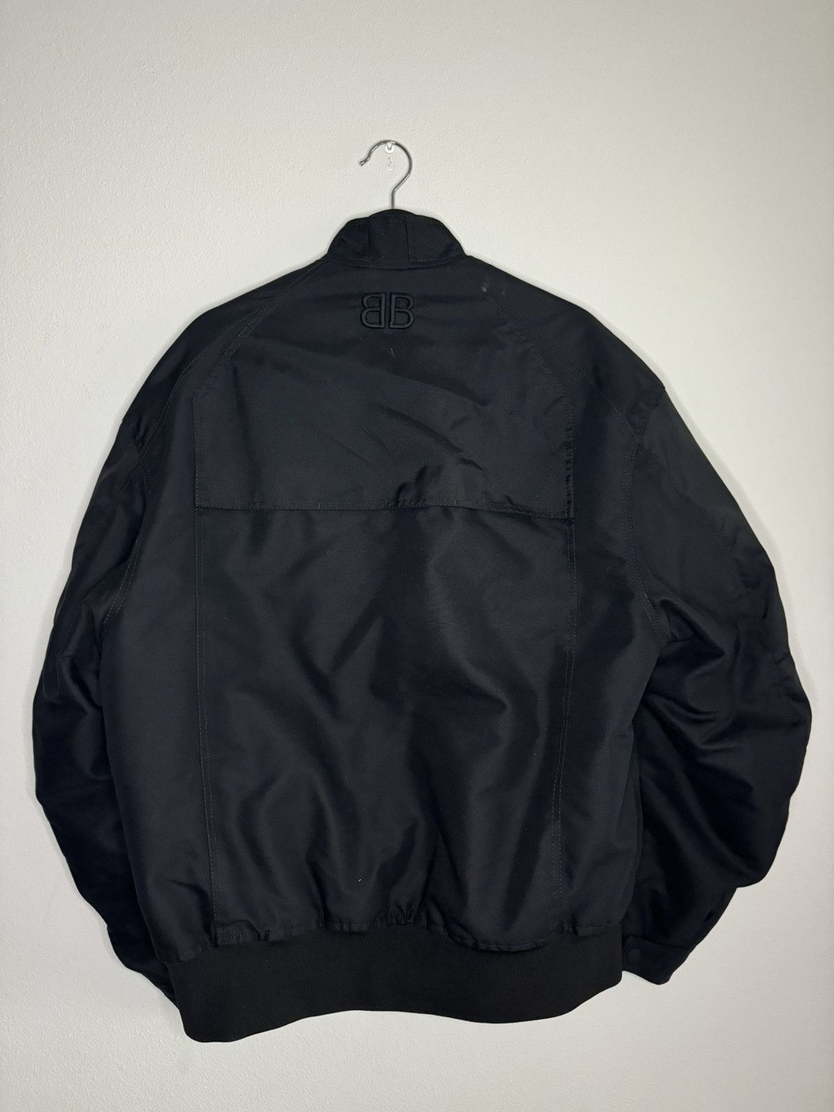 Balenciaga Canvas Biker Jacket Size US M / EU 48-50 / 2 - 9 Thumbnail