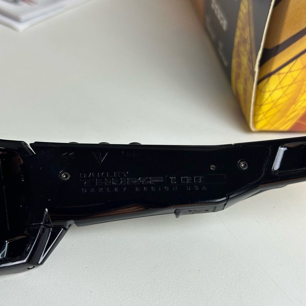 Oakley Oakley Thump 2 Polished Black Iridium Vintage 00s Size ONE SIZE - 12 Thumbnail