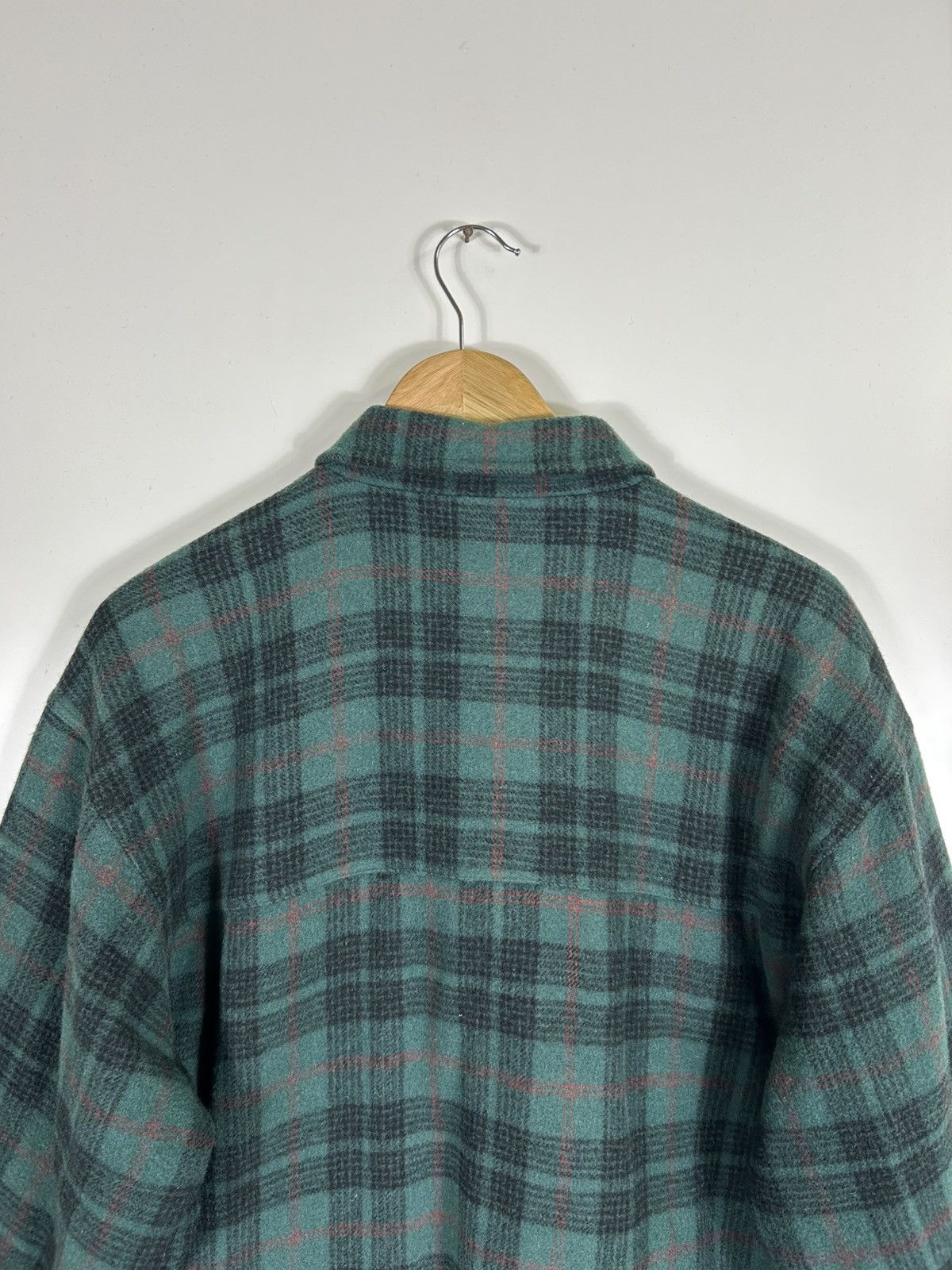 Flannel × PERSON'S × Vintage ⚡️Vintage Pm By Person’s Flannel Zipper Shirt Jacket Size US M / EU 48-50 / 2 - 16 Thumbnail