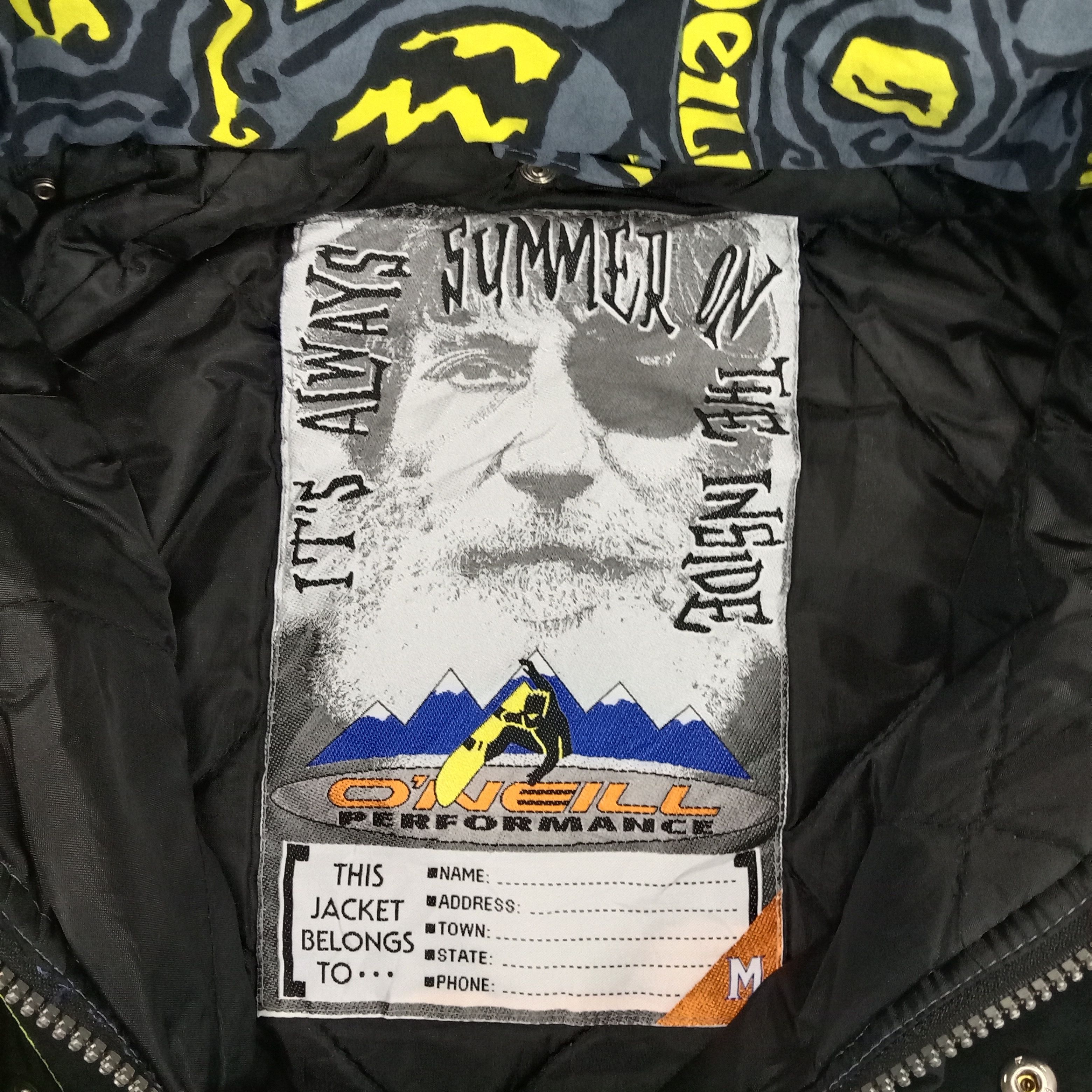 O'Neill × Vintage Oneill American Style Ski Zipper Jacket Size US XXL / EU 58 / 5 - 5 Thumbnail