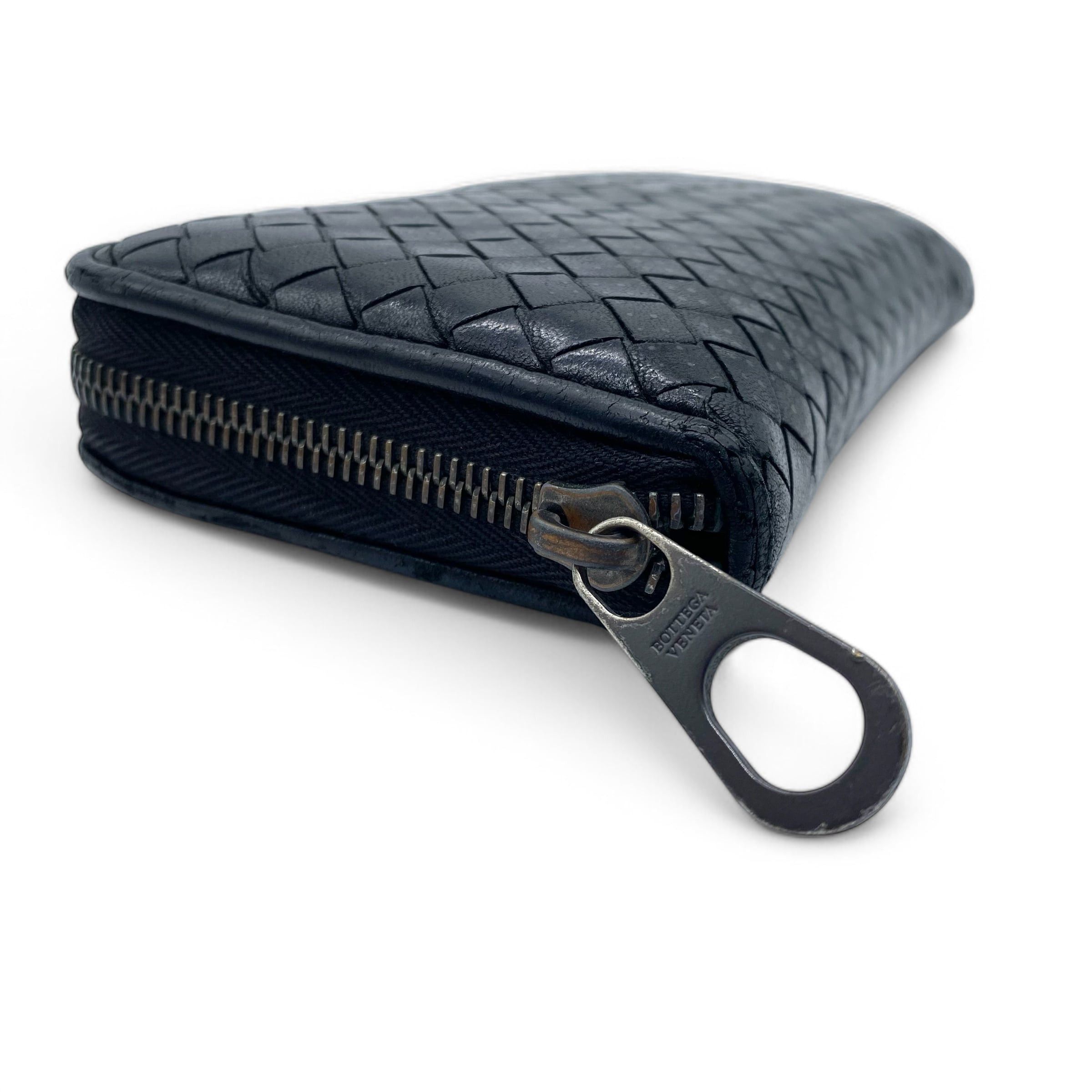 Bottega Veneta BOTTEGA VENETA Round Zipper Long Wallet Dot Intrecciato Size ONE SIZE - 3 Thumbnail