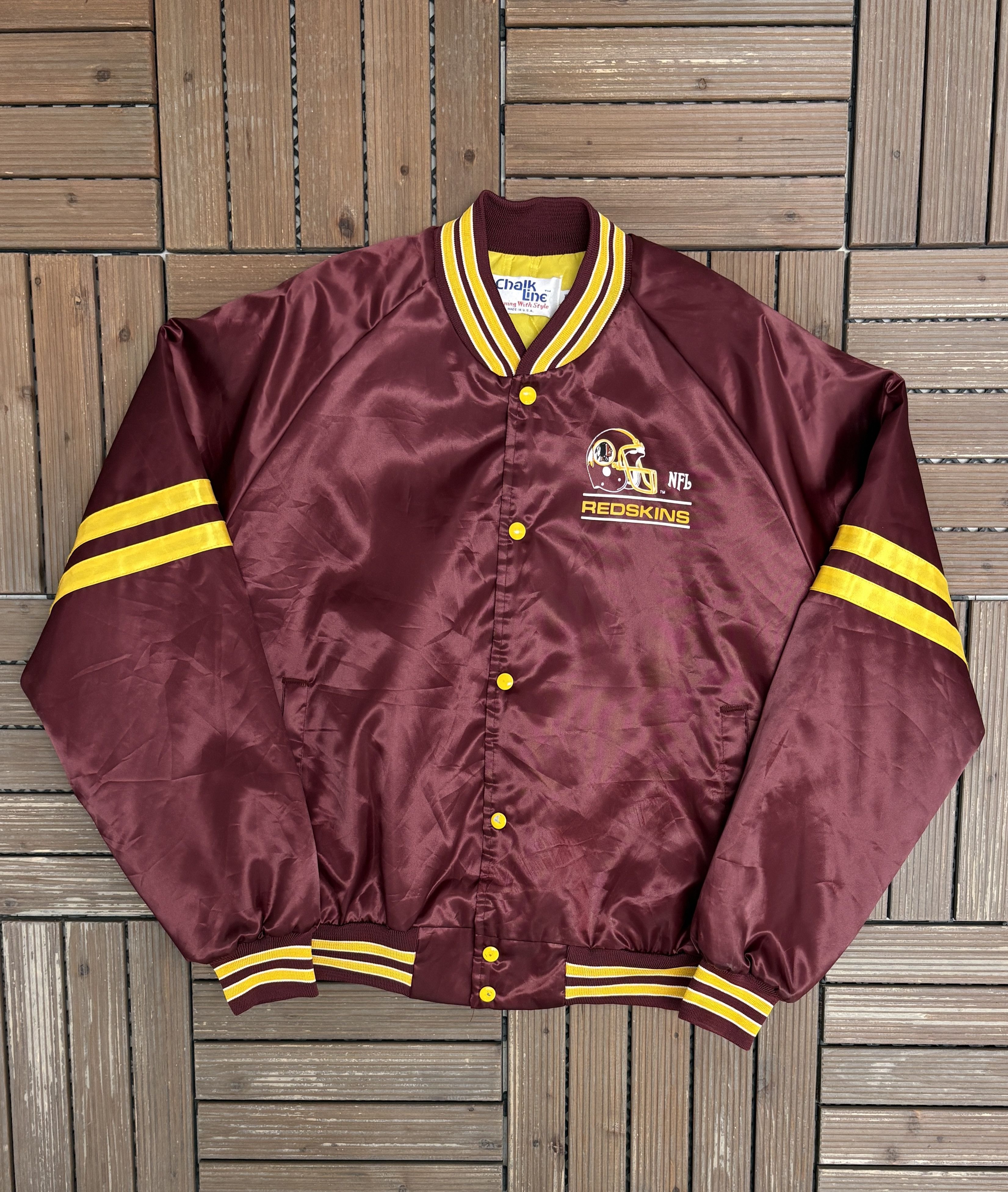 Chalk Line Redskins ジャケット XL Vintage Washington Redskins Chalk Line Fanimation Football