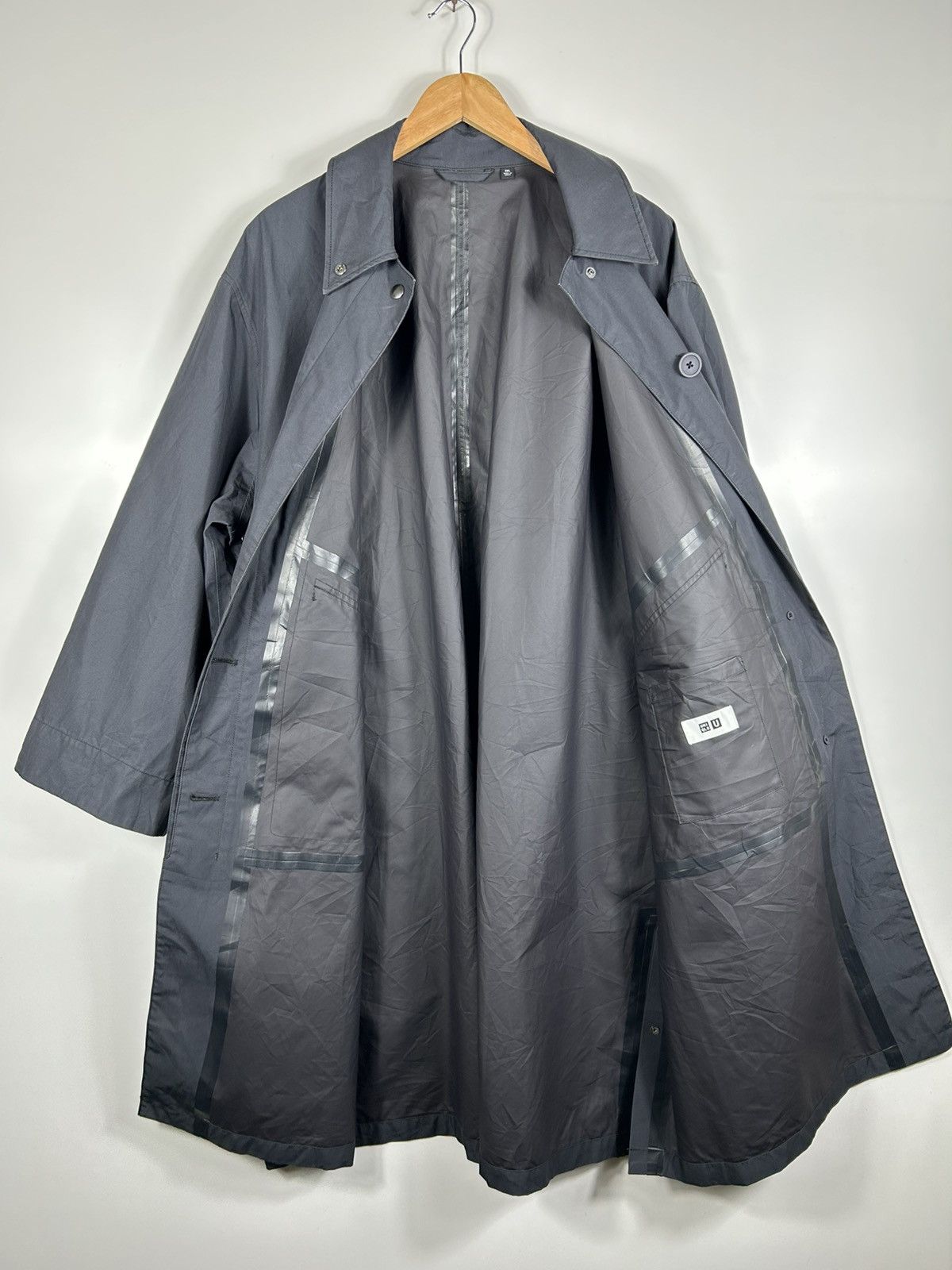 Christophe Lemaire 🔥Lemaire Uniqlo Long Rain Coat Jacket Size US XXL / EU 58 / 5 - 8 Thumbnail