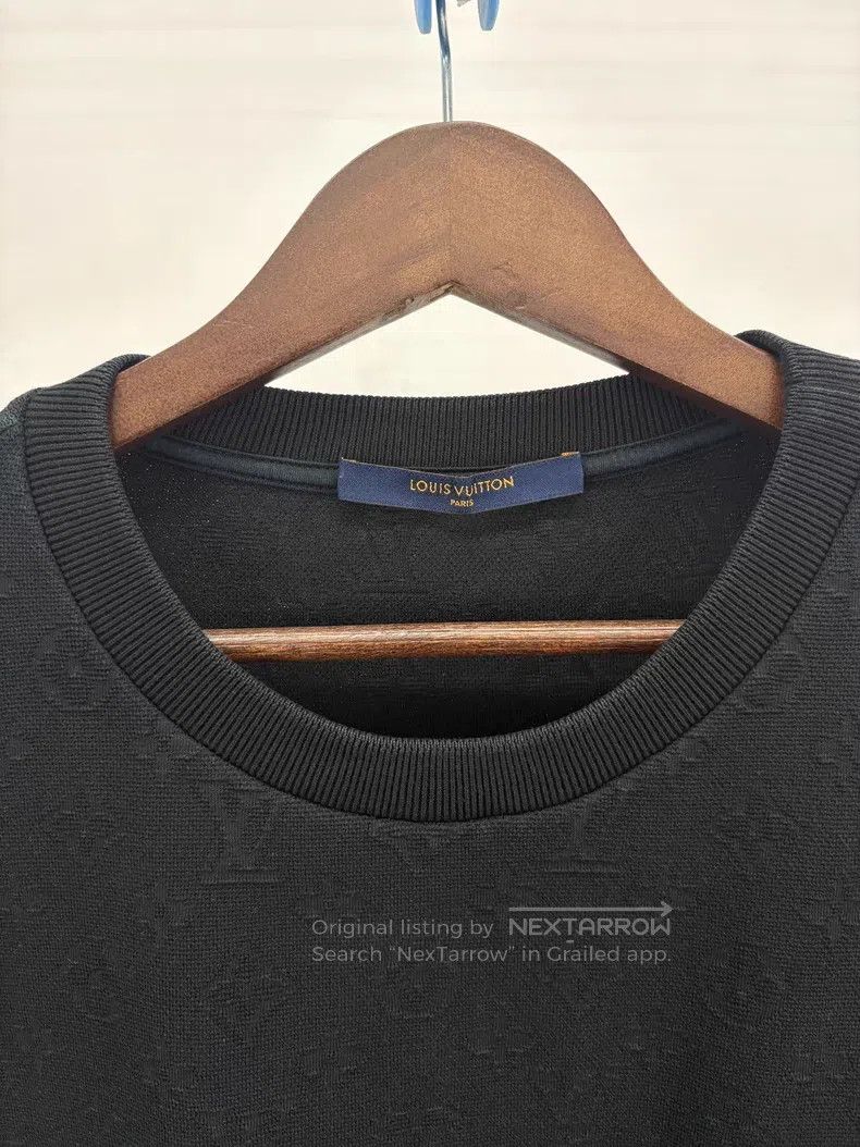 Louis Vuitton Louis Vuitton Black dark stripe full print pocket short sl Size US XL / EU 56 / 4 - 3 Thumbnail
