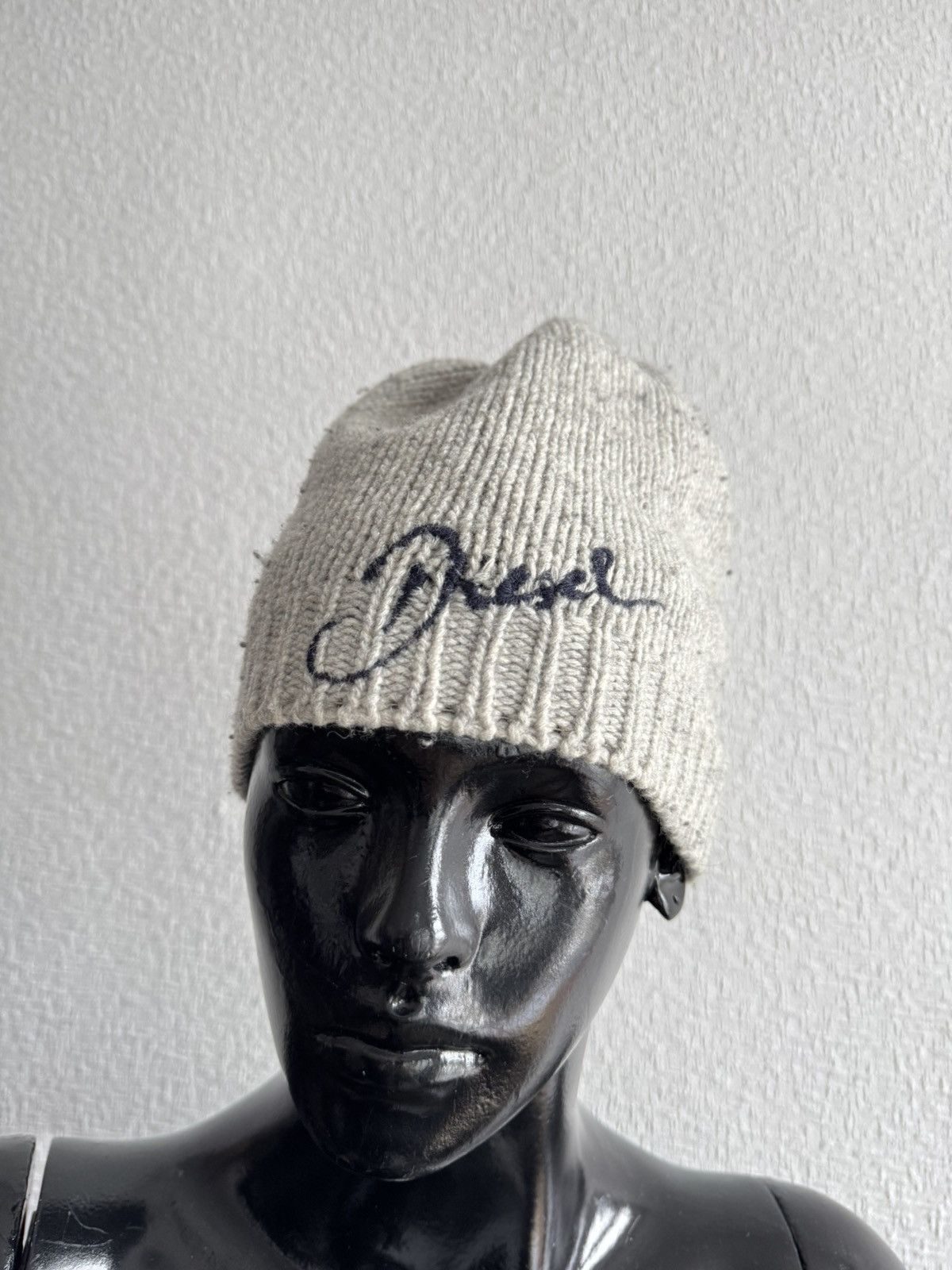 Diesel × Japanese Brand × Vintage Vintage knit Diesel hat Size ONE SIZE - 2 Thumbnail