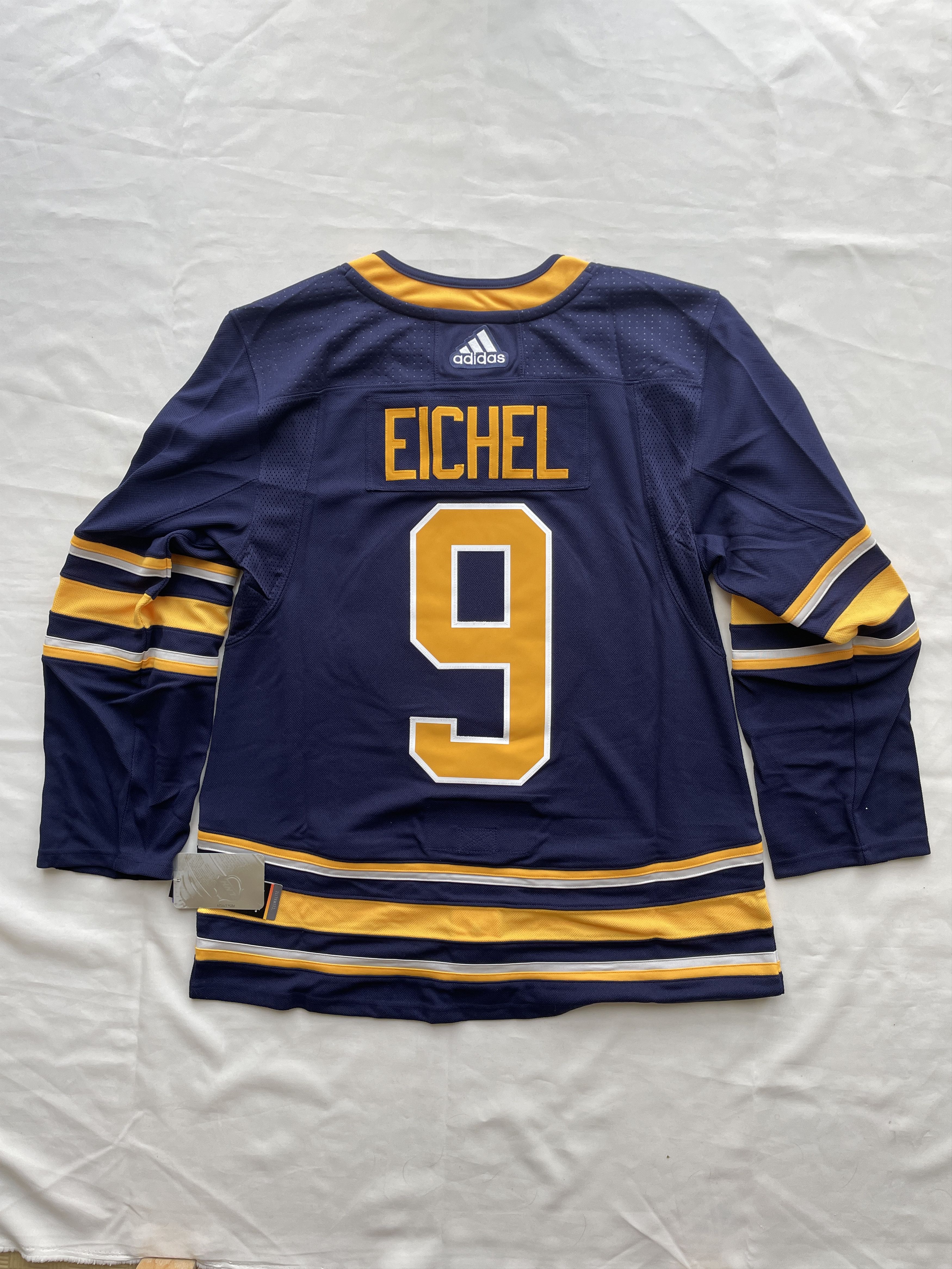 Adidas BNWT Buffalo Sabres NHL #9 Eichel Men's Authentic Jersey Size US M / EU 48-50 / 2 - 2 Thumbnail