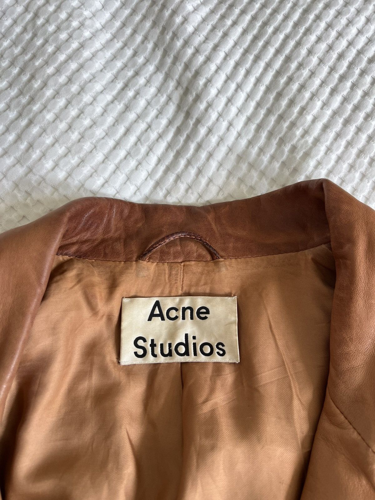 Acne Studios Acne Studios Leather Swift Jacket Size M / US 6-8 / IT 42-44 - 8 Thumbnail