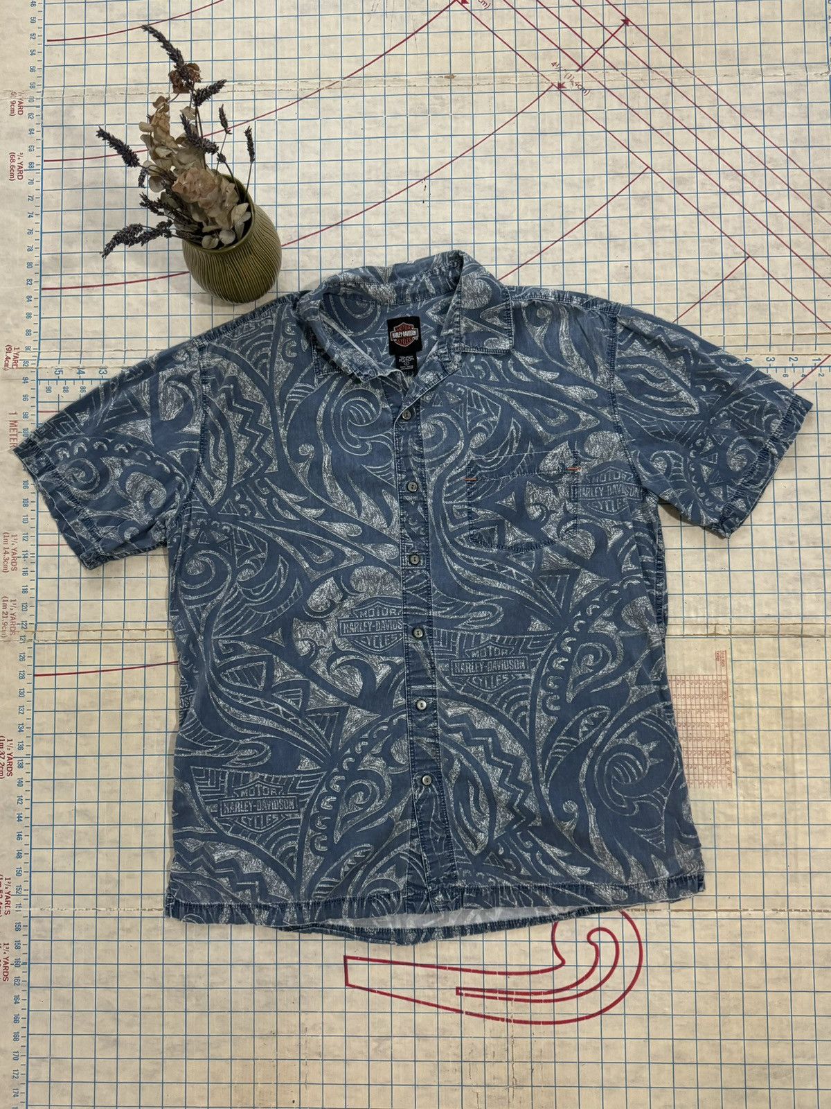 Harley Davidson Harley Davidson Hawaii Short Sleeve Button Up Shirt Large Size US L / EU 52-54 / 3 - 1 Thumbnail