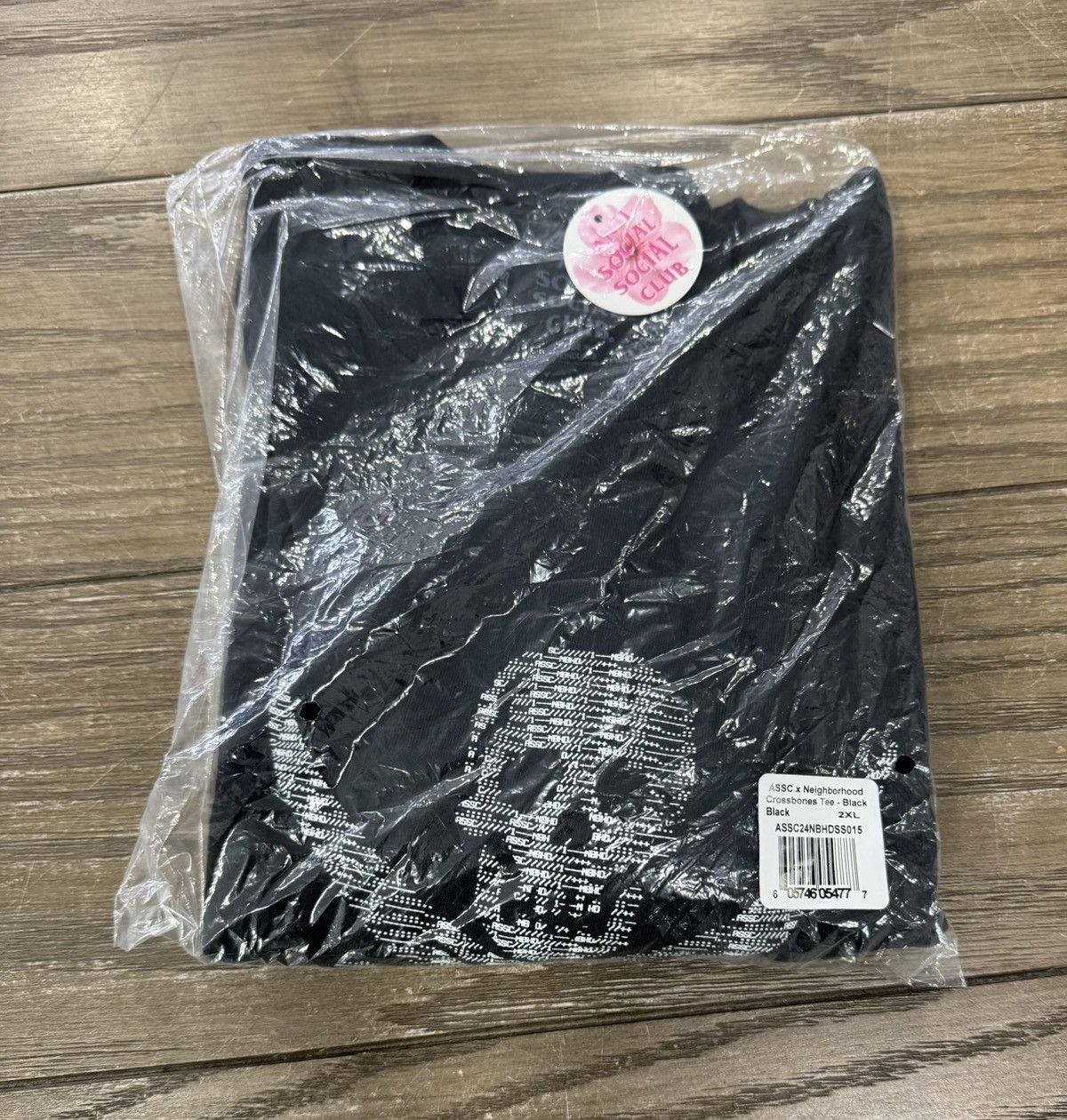 Anti Social Social Club × Neighborhood ☠️ Anti Social Club ASSC x Neighborhood Crossbones Tee 2XL ☠️ Size US XXL / EU 58 / 5 - 6 Thumbnail