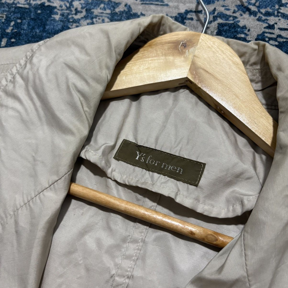 Yohji Yamamoto Vintage 90s Y's for Men yohji yamamoto light trench coat Size US L / EU 52-54 / 3 - 3 Thumbnail