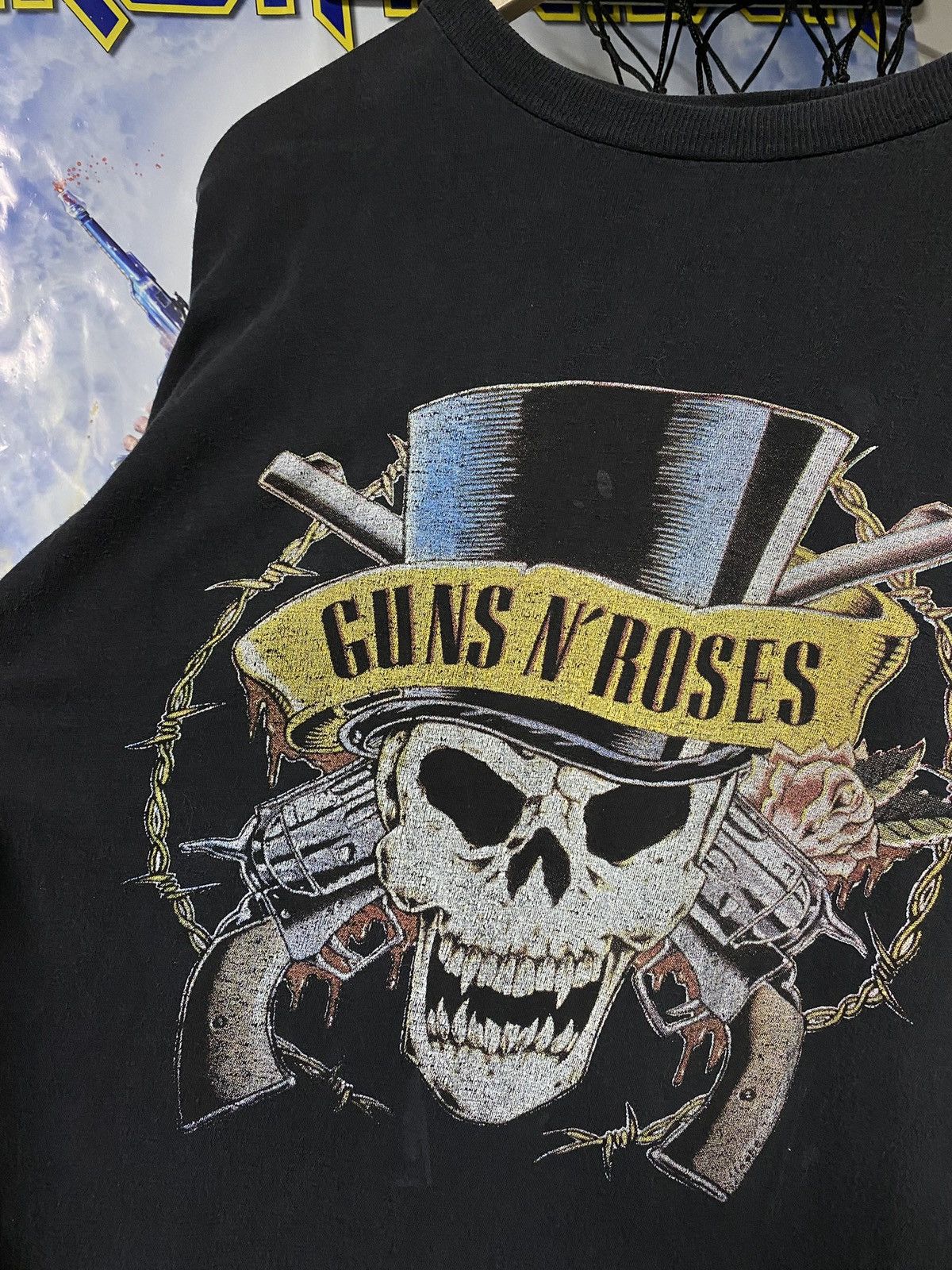 Vintage Vintage 90’s Guns n’ Roses Band T-Shirt Single Stitch Medium Size US M / EU 48-50 / 2 - 2 Thumbnail