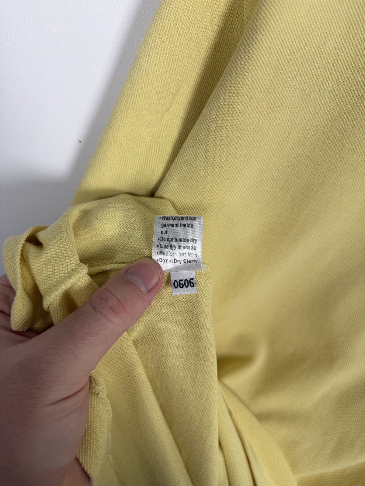 Lacoste Men’s Lacoste Vintage Short Sleeve Polo Shirt Yellow Size 7 Size US XXL / EU 58 / 5 - 9 Thumbnail
