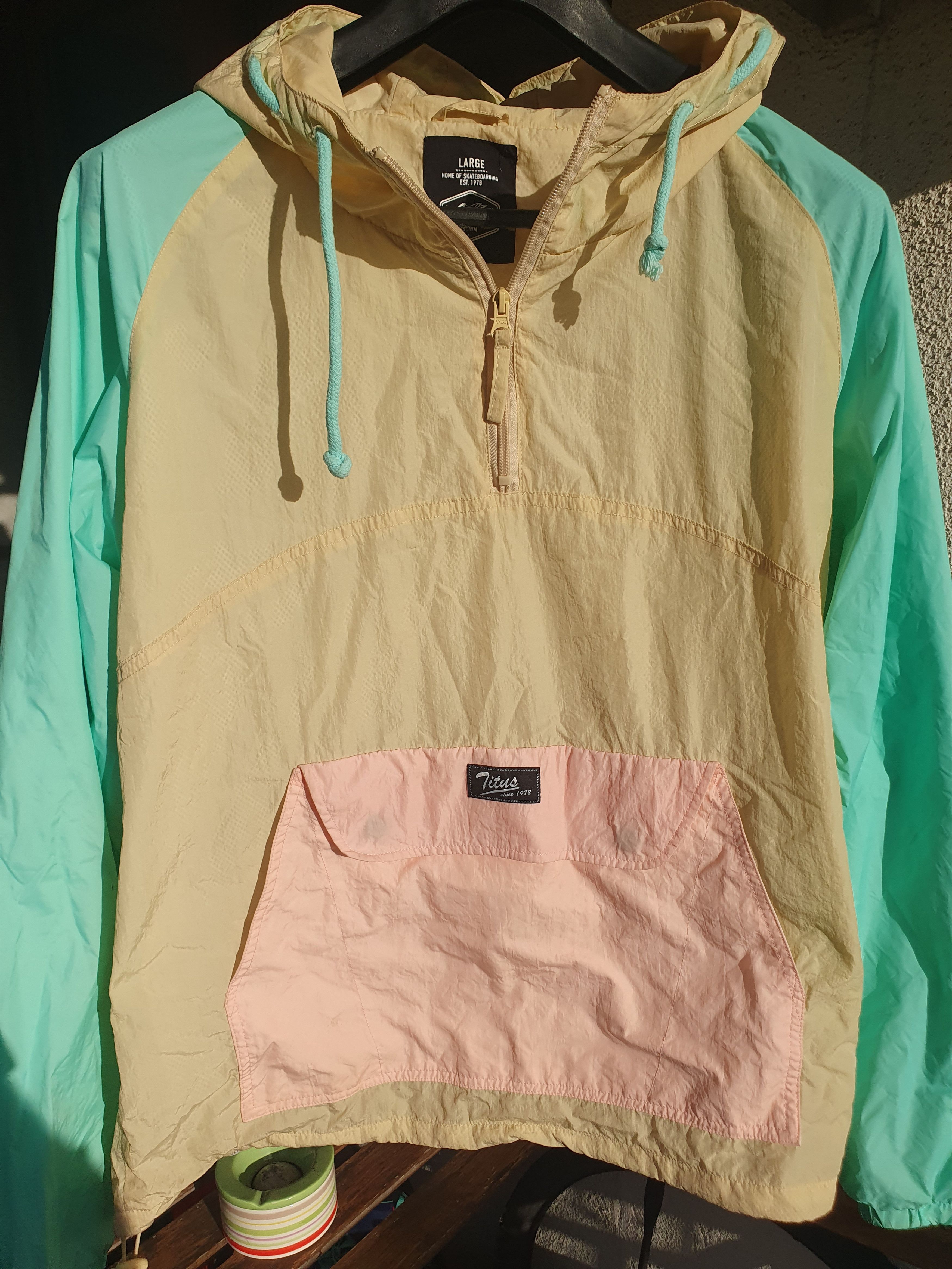 Other Titus Skateboard Windbreaker Anorak Pullover Jacket sz L Size US L / EU 52-54 / 3 - 3 Thumbnail