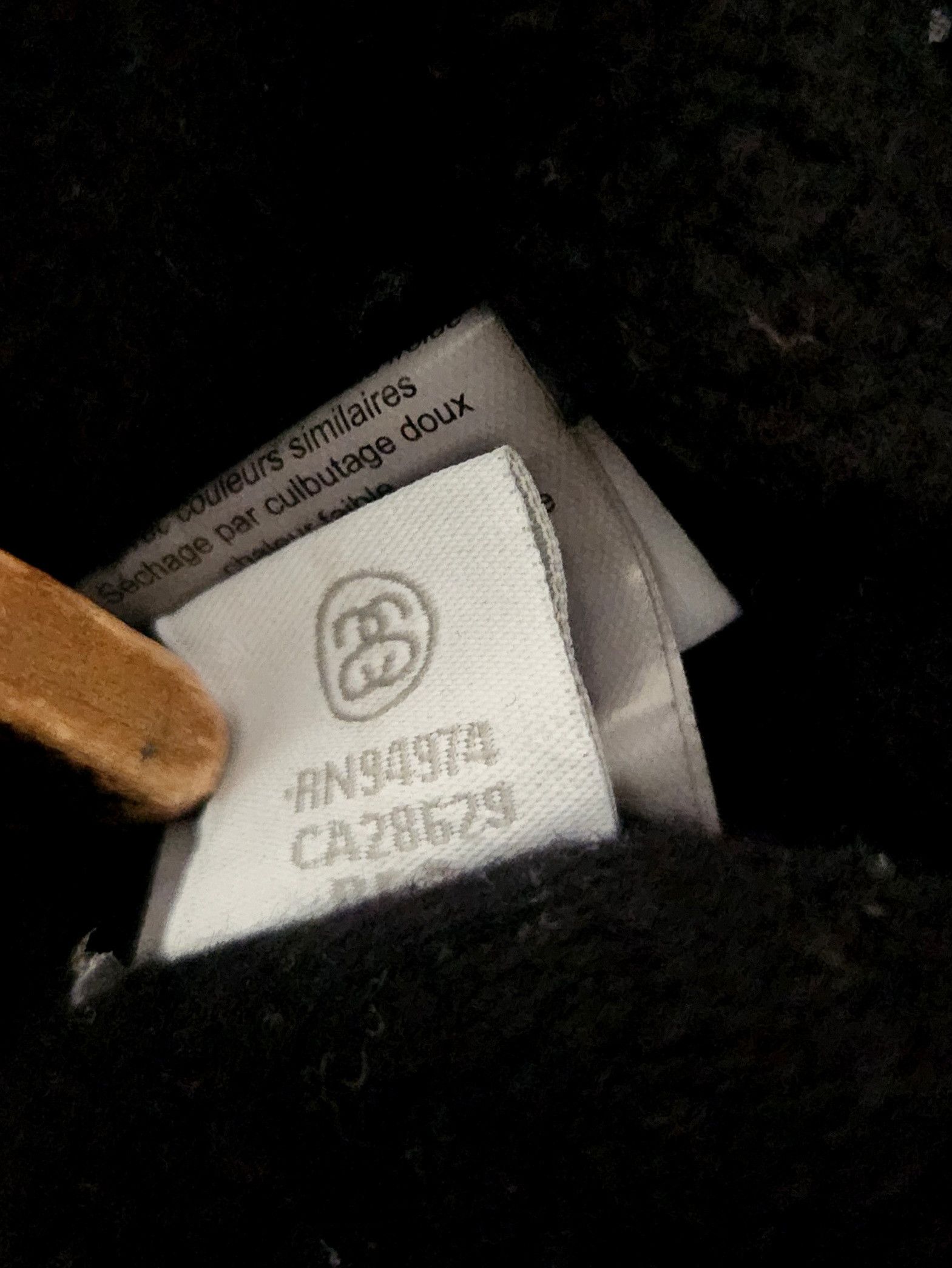 Stussy Stussy Stock Spellout Logo Hoodie Black Embroidered Men's XL Size US XL / EU 56 / 4 - 11 Thumbnail