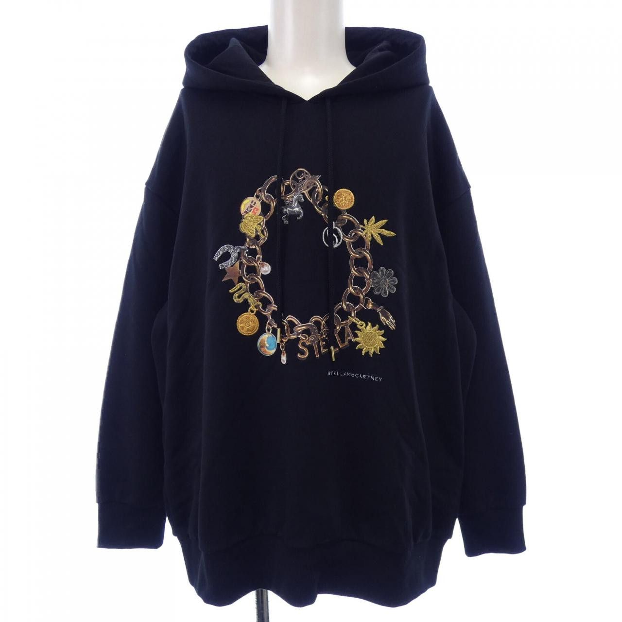 Stella McCartney Stella Mccartney Stella McCartney Cotton Hoodie Textile Sweatshirts & Hoodies 6J01573SPX80 DUTY FREE for USA Size ONE SIZE - 1 Thumbnail
