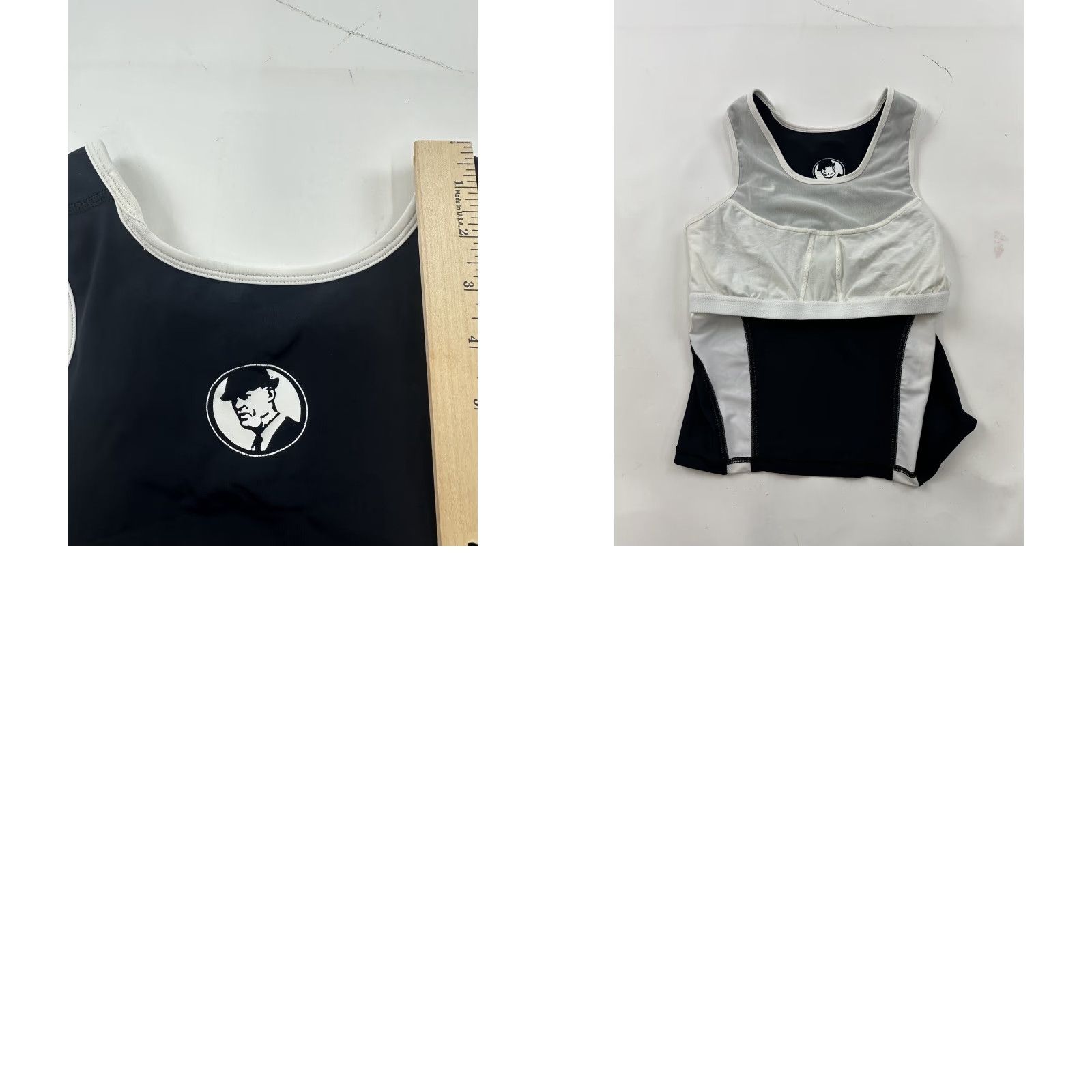 Nike VINTAGE Nike Shirt Womens Medium Black Tank Top Bowerman BTC Track Club Built In Bra Size M / US 6-8 / IT 42-44 - 8 Thumbnail