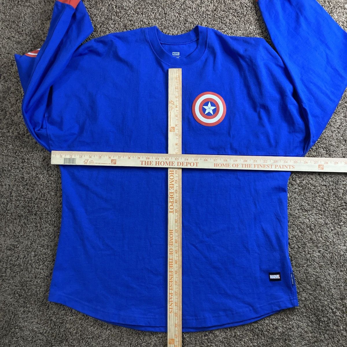 Disney Disney x Marvel Avengers Captain America Spirit Jersey Shirt Size US L / EU 52-54 / 3 - 9 Thumbnail
