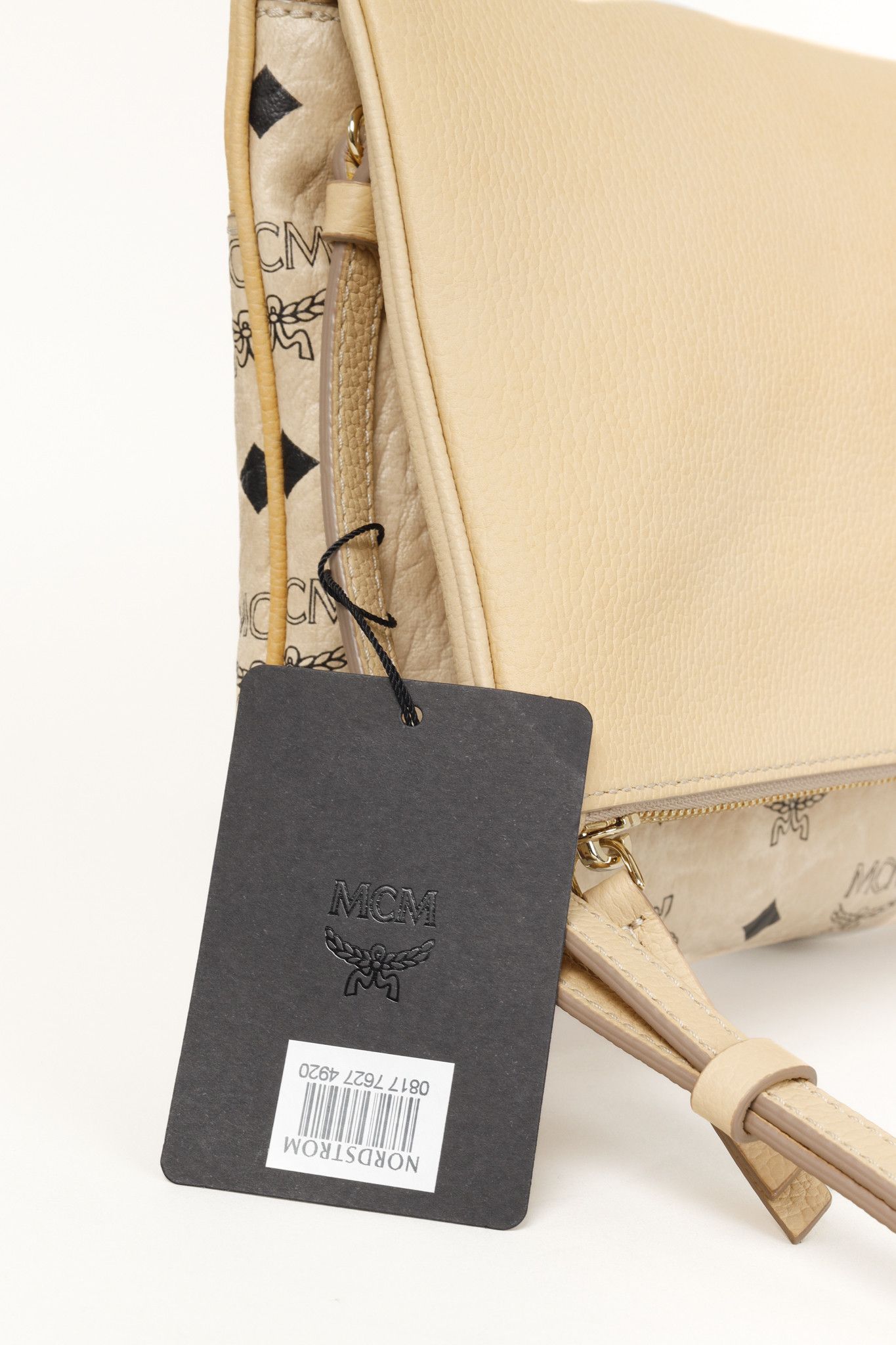 MCM MCM Corina Leather & Visetos Foldover Crossbody Clutch Size ONE SIZE - 8 Thumbnail