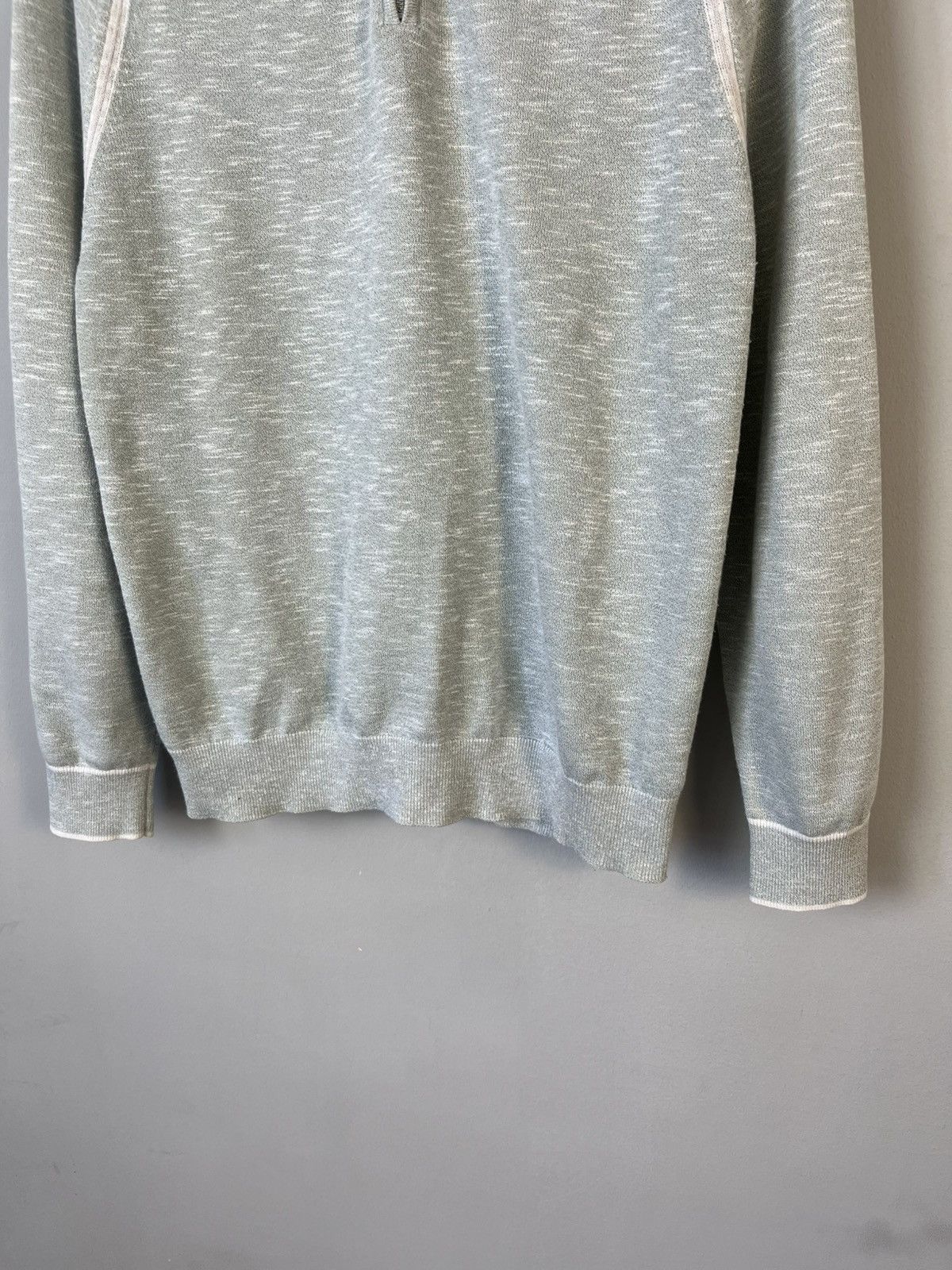 Reiss REISS Classic Cotton & Viscose 1/4 Zip Sweater Jumper Size US M / EU 48-50 / 2 - 4 Thumbnail