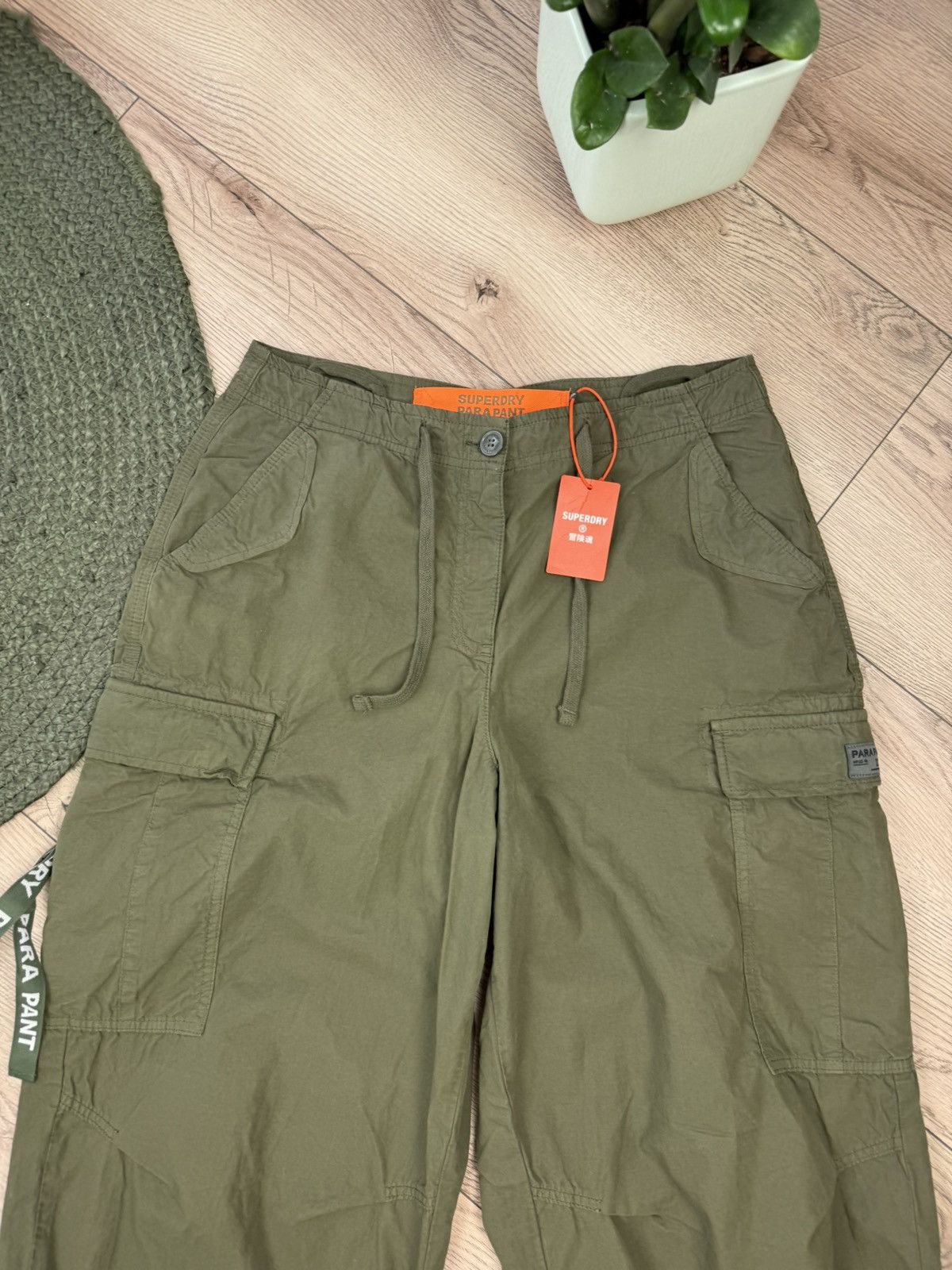 Japanese Brand × Superdry Japanese Cargo Parachute pants baggy Superdry Size US 31 - 4 Thumbnail