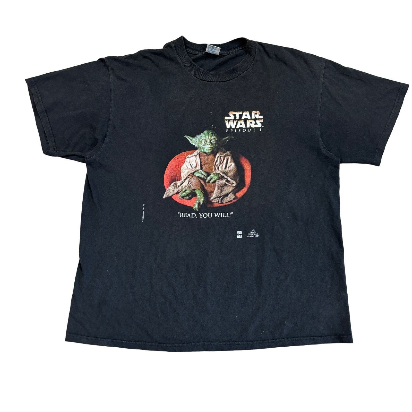 Delta × Star Wars × Vintage VTG 98 Star Wars Episode I Yoda Read You Will Shirt Men's XL Size US XL / EU 56 / 4 - 1 Thumbnail