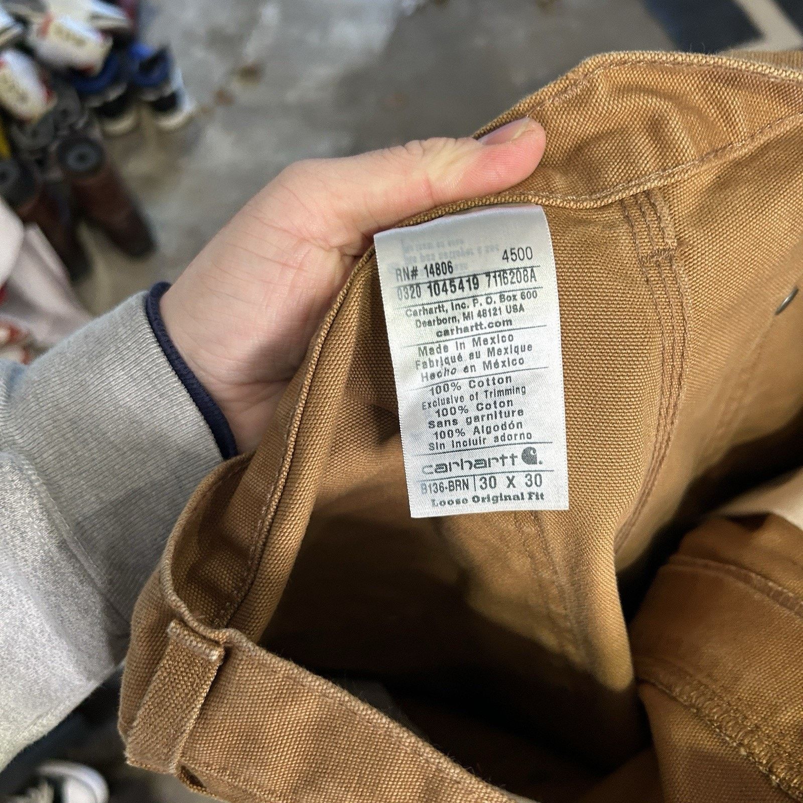Carhartt Carhartt DoubleKnee Pants “Brown” B136 BRN Size US 30 / EU 46 - 7 Thumbnail