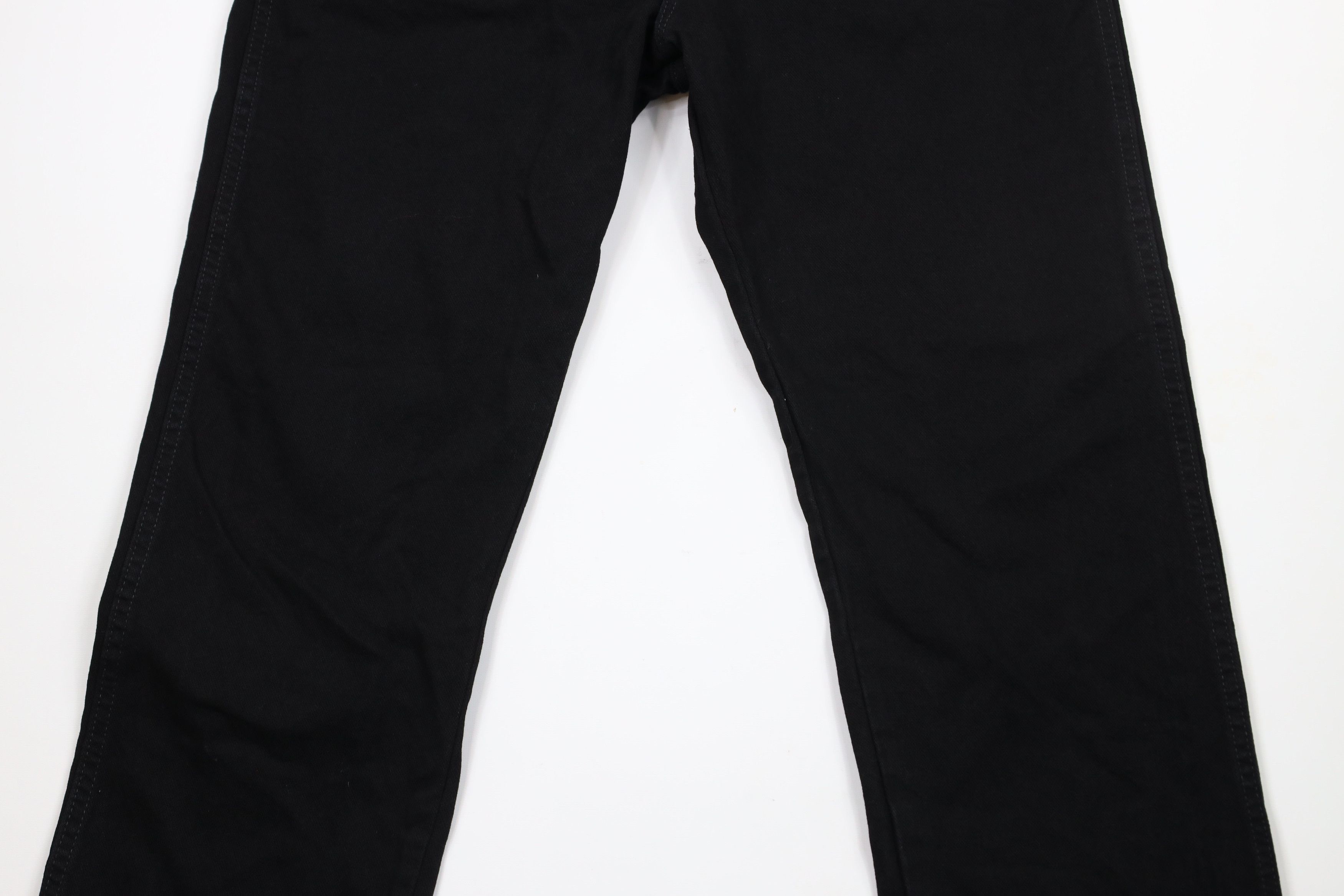 Vintage × Wrangler Vintage Wrangler Straight Leg Denim Jeans Black Cotton Size US 36 / EU 52 - 3 Thumbnail