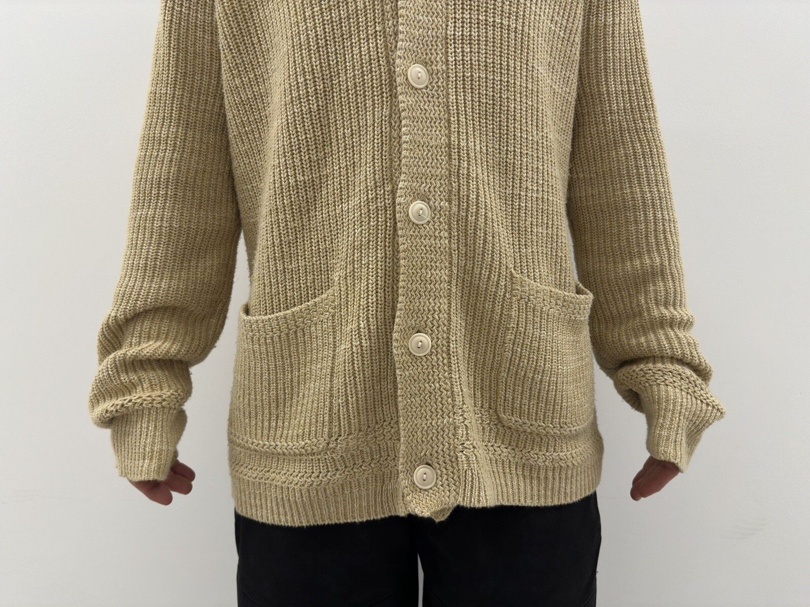 Polo Ralph Lauren POLO RALPH LAUREN MENS CARDIGAN KNIT SWEATER COTTON Size US XL / EU 56 / 4 - 5 Thumbnail