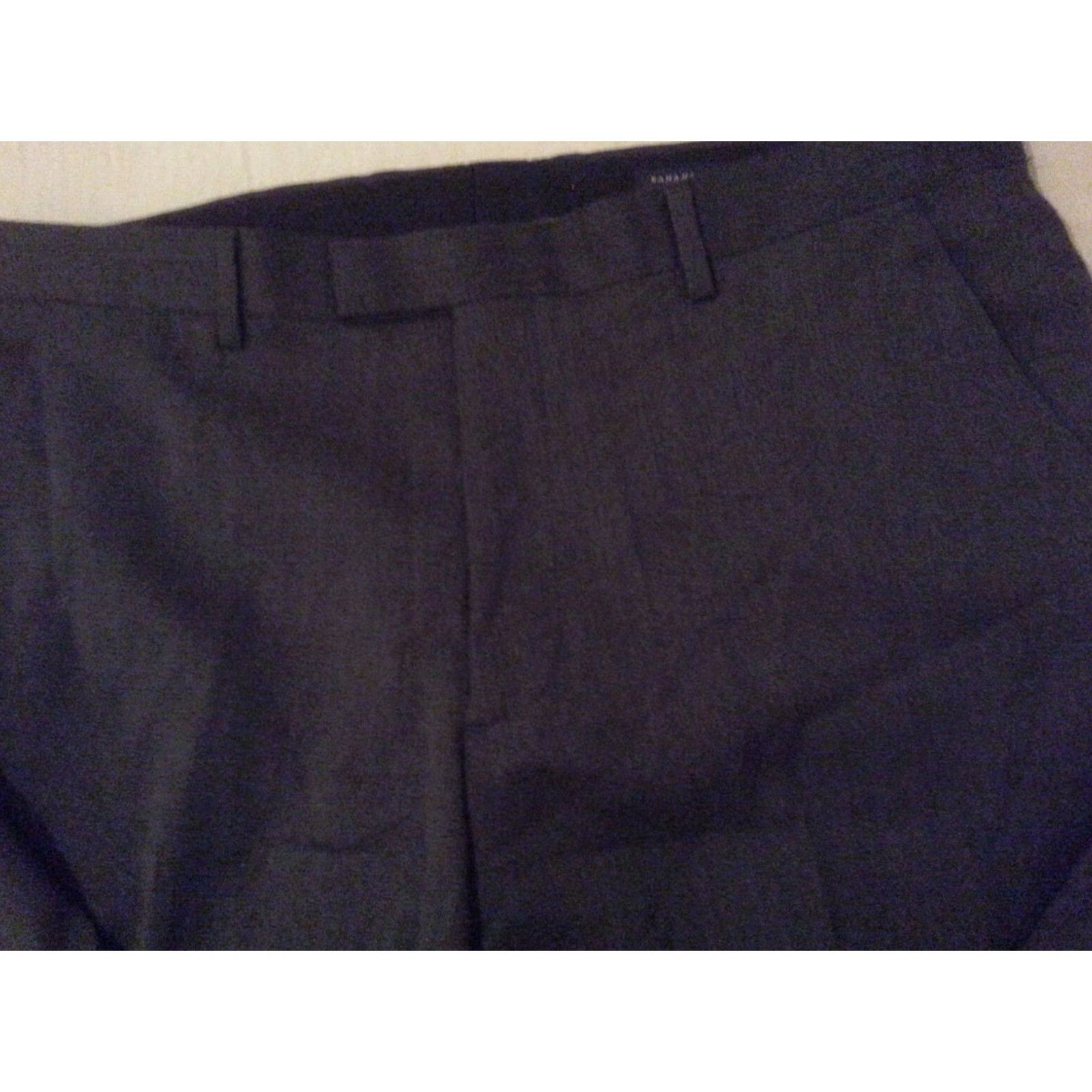 Banana Republic Banana Republic Dress Pants Wool Gray 36x34 36x32 Mens Regular Inseam 34 Slacks Chino Trouser Pants Size 34 Gray Mens Size US 34 / EU 50 - 4 Thumbnail