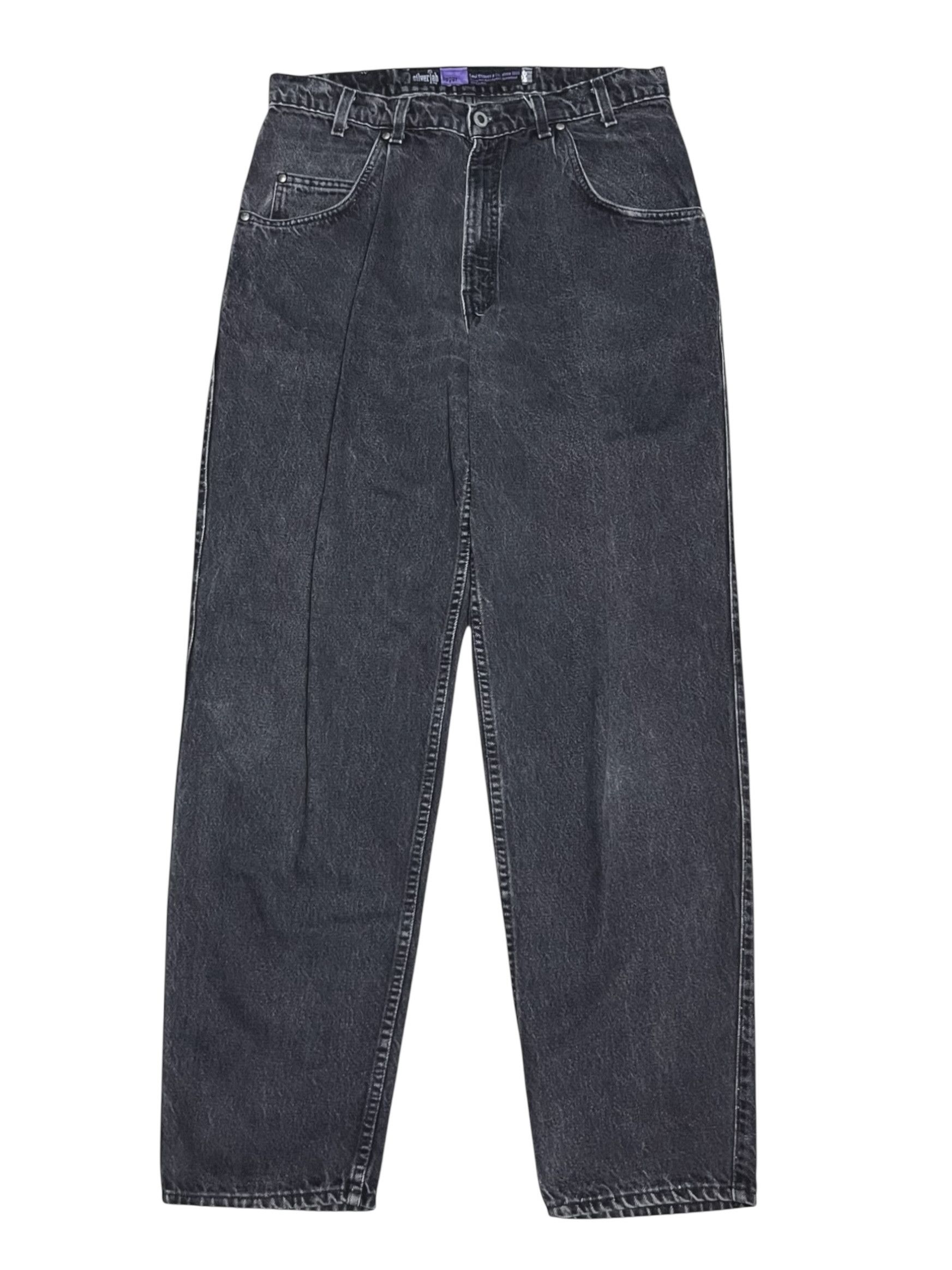 Levi's Made & Crafted VINTAGE 90’s LEVI’S SILVERTAB BAGGY MADE IN USA HIP HOP JNCO Size US 27 - 1 Thumbnail