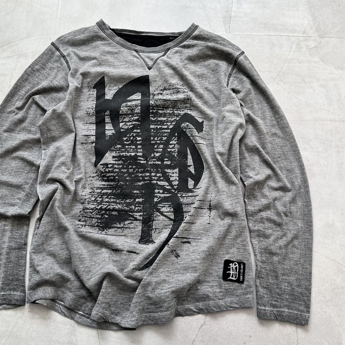 Hysteric Glamour × Undercover Gothic Painted Long Sleeve Style Margiela Affliction LGB Size US L / EU 52-54 / 3 - 2 Thumbnail
