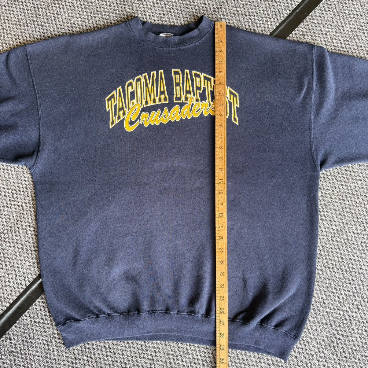 Tultex Vintage Tultex Tacoma Baptist Crusaders Size US XL / EU 56 / 4 - 9 Thumbnail