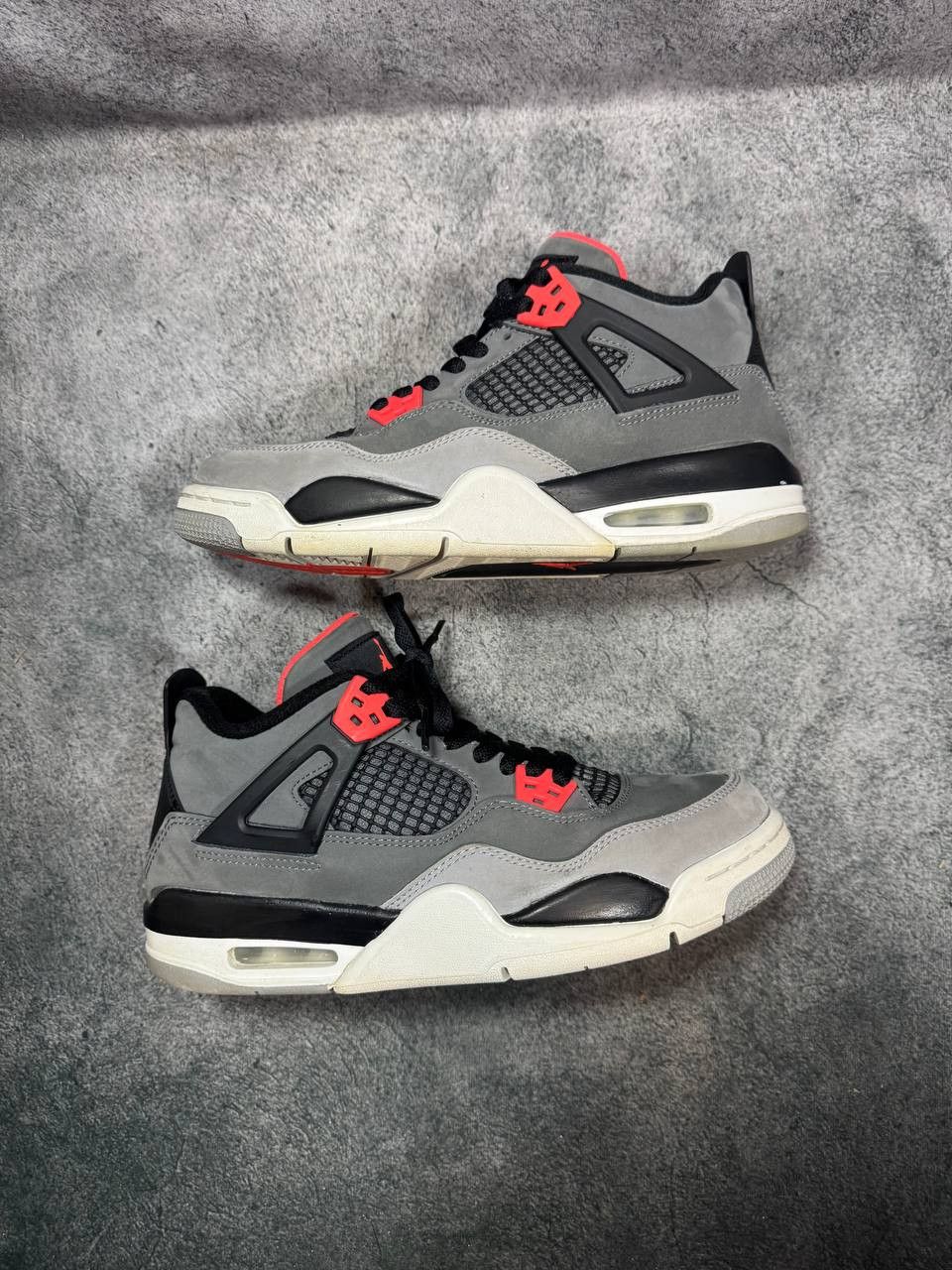 Jordan Brand Size 7Y | Jordan 4 Infrared No Box | Pre-Owned Size US 7 / EU 40 - 6 Thumbnail