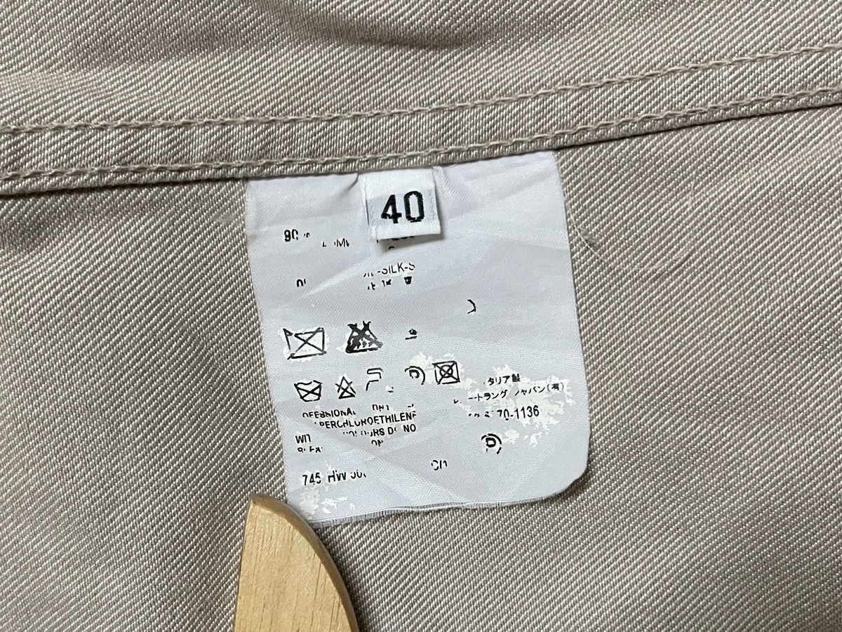 Helmut Lang Helmut Lang Raw Silk Denim Jacket 40 Size US XXS / EU 40 - 17 Thumbnail