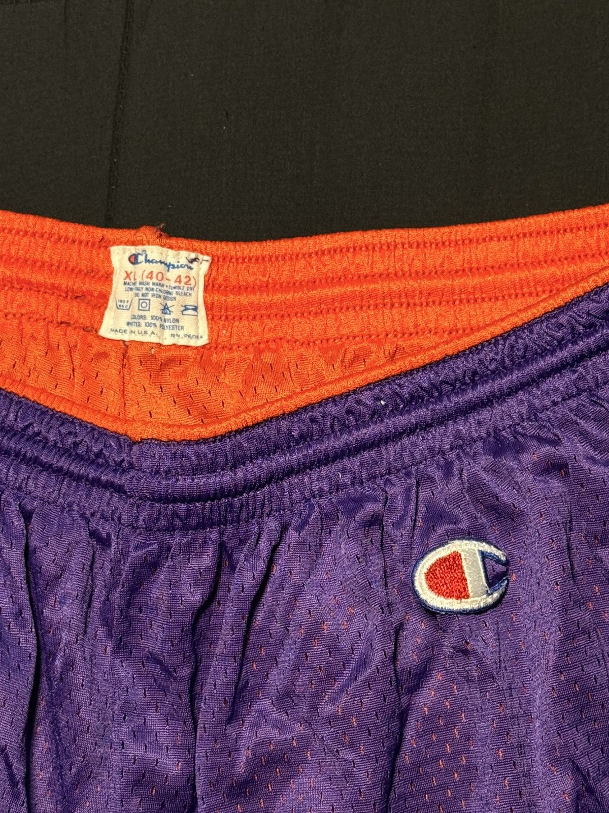 Champion Vintage 90s Champion NBA Phoenix Suns Basketball Shorts XL Size US 36 / EU 52 - 3 Thumbnail