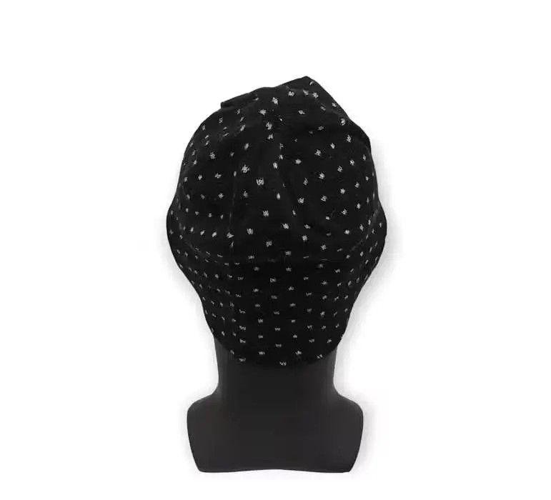 Japanese Brand Anna Sui Full Print Beanie Hat Size ONE SIZE - 4 Thumbnail