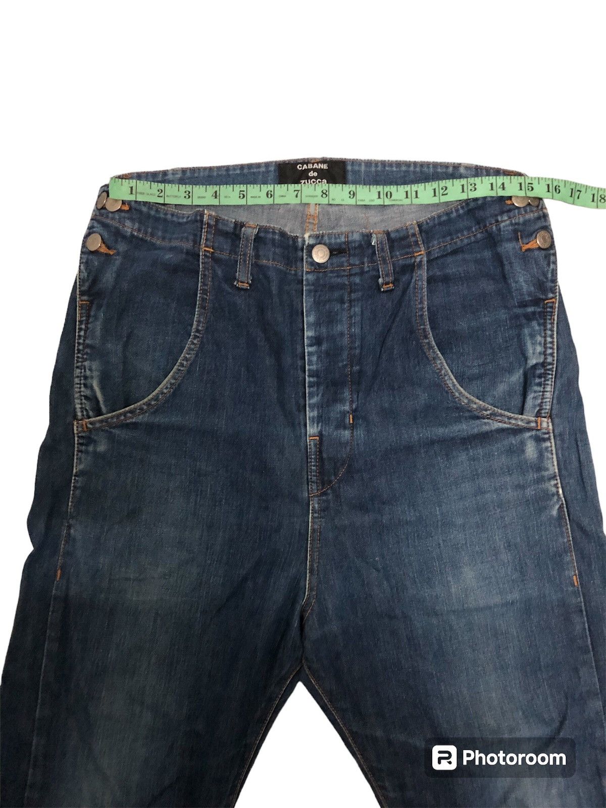 CABANE de ZUCCa Vintage Cabane De Zucca Issey miyake Japanese Denim Jeans Size US 30 / EU 46 - 12 Thumbnail