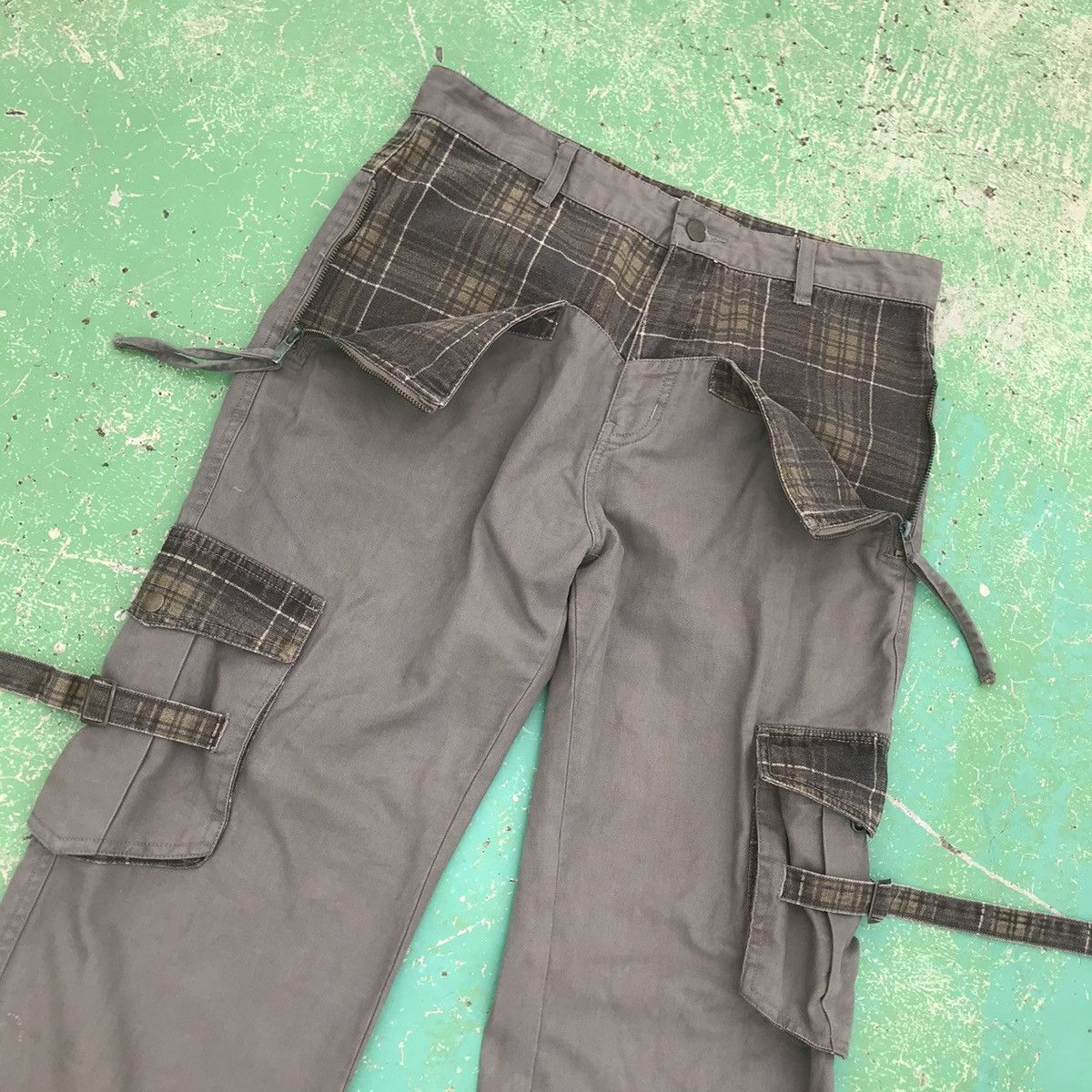 image of Seditionaries x Vintage Bondage Cargo Pants By Freenessday in Brown, Men's (Size 33)