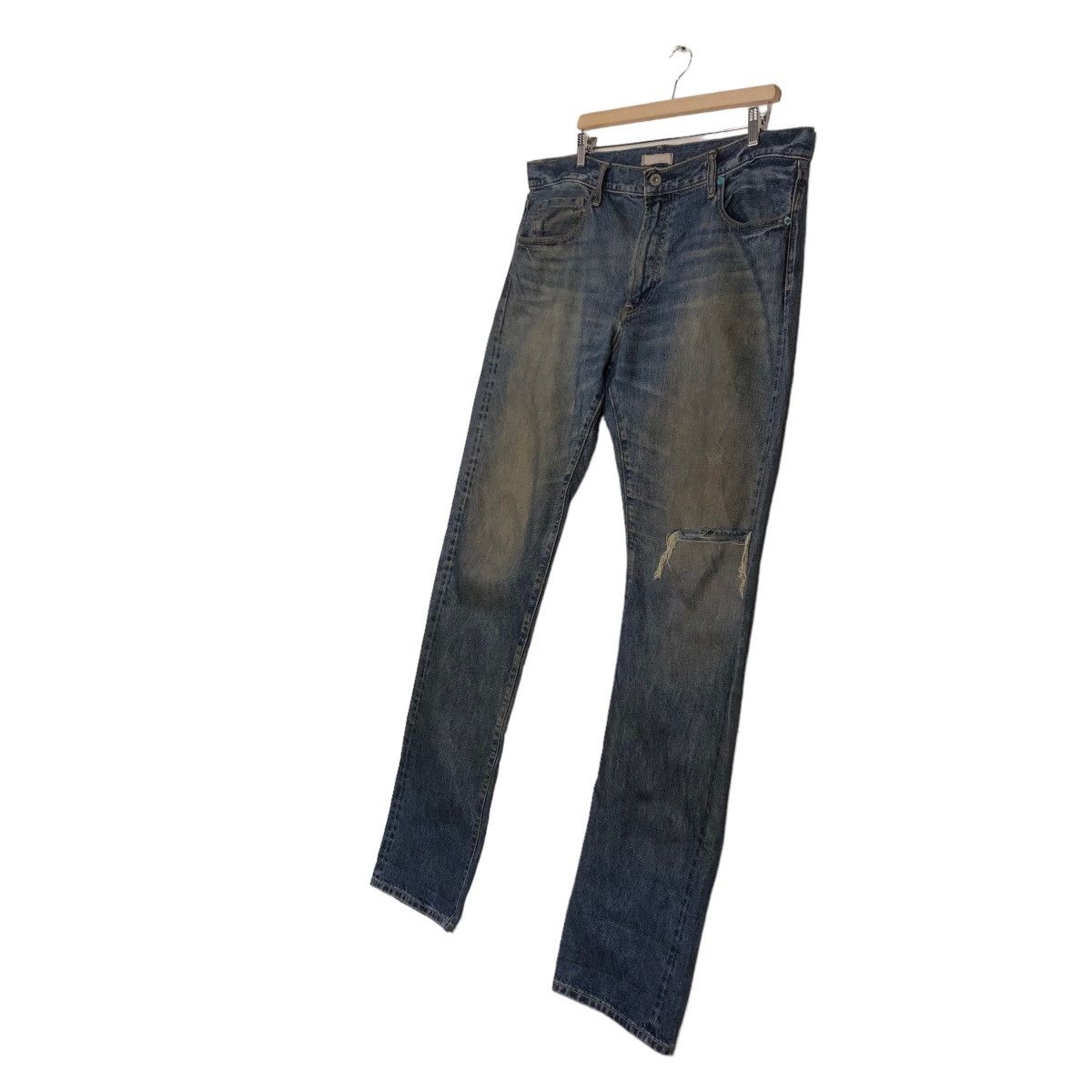 Japanese Brand 🔥Vintage Denim Jeans Uniqlo Japan Issey Miyake Size US 40 / EU 56 - 2 Thumbnail