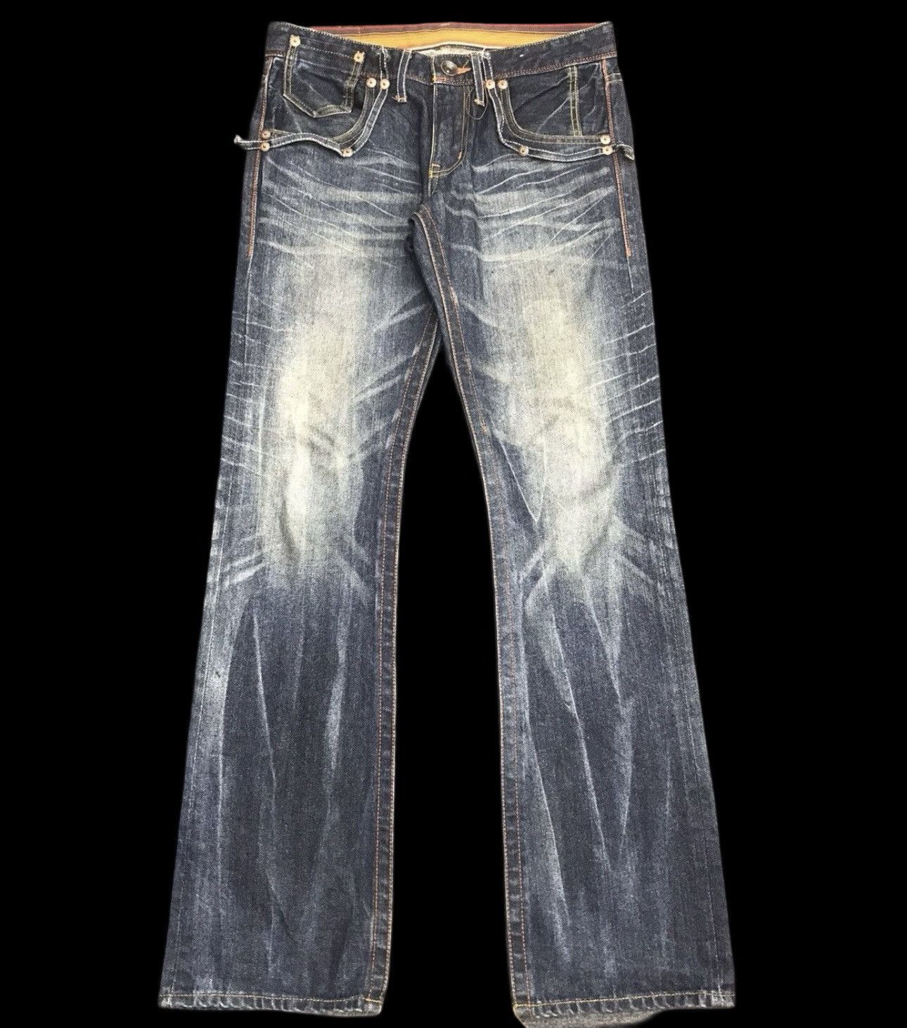 Designer FLARE mossimo Cool Fades Jeans Size US 31 - 1 Thumbnail