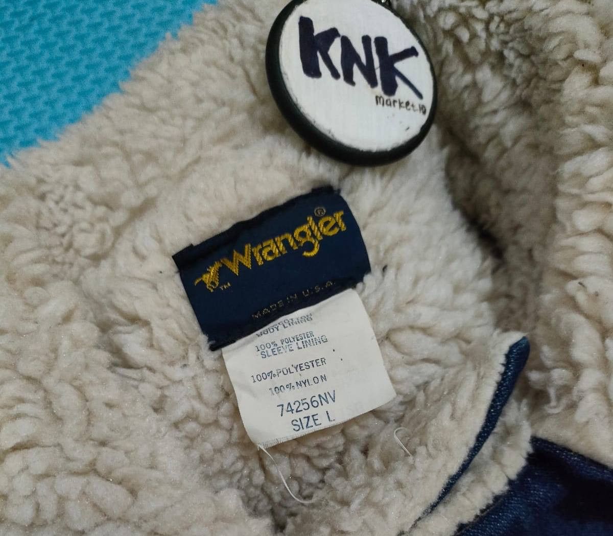 Wrangler trucker denim sherpa wrangler vintage Size US L / EU 52-54 / 3 - 4 Thumbnail