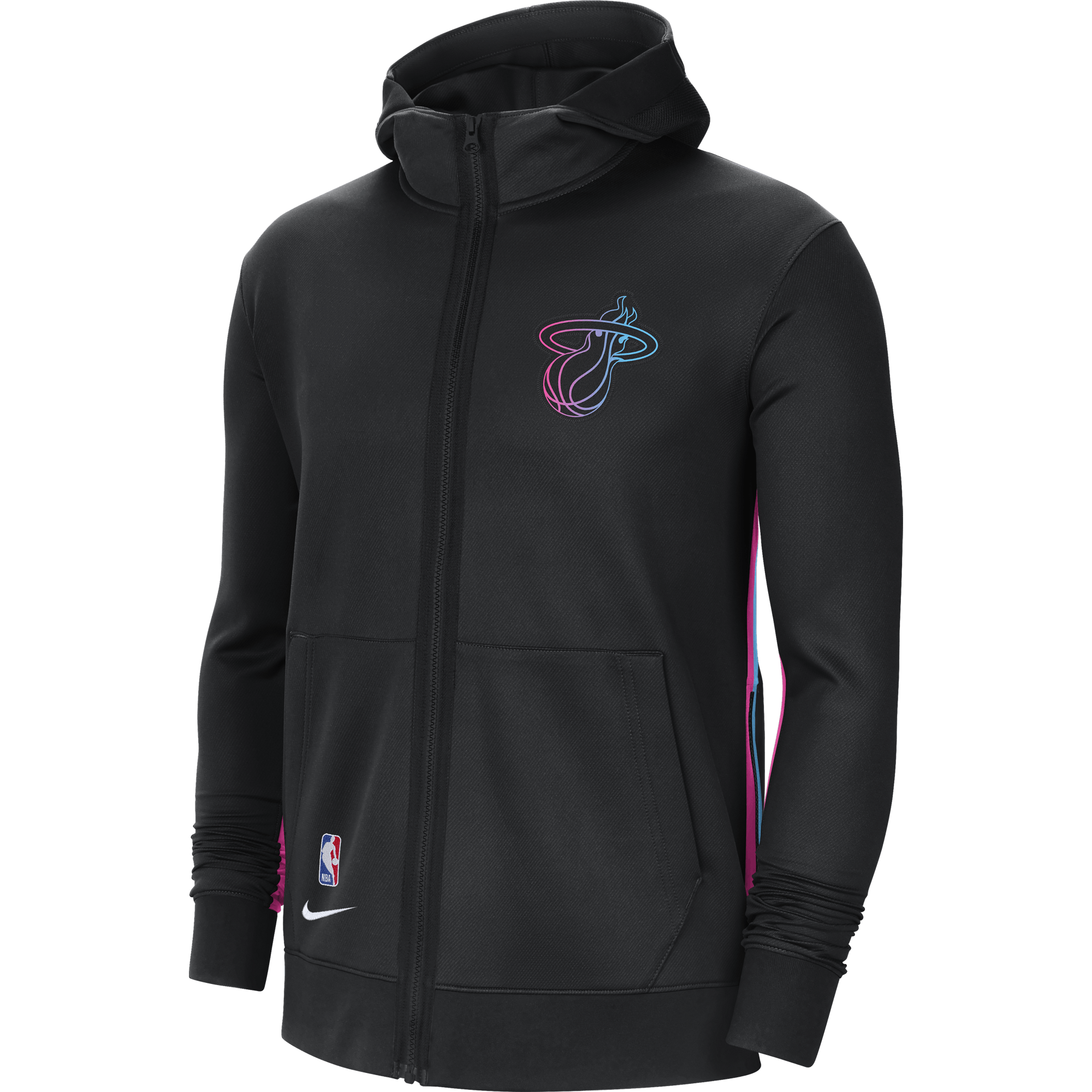 NIKE NBA MIAMI HEAT SHOWTIME CITY EDITION THERMA FLEX HOODIE