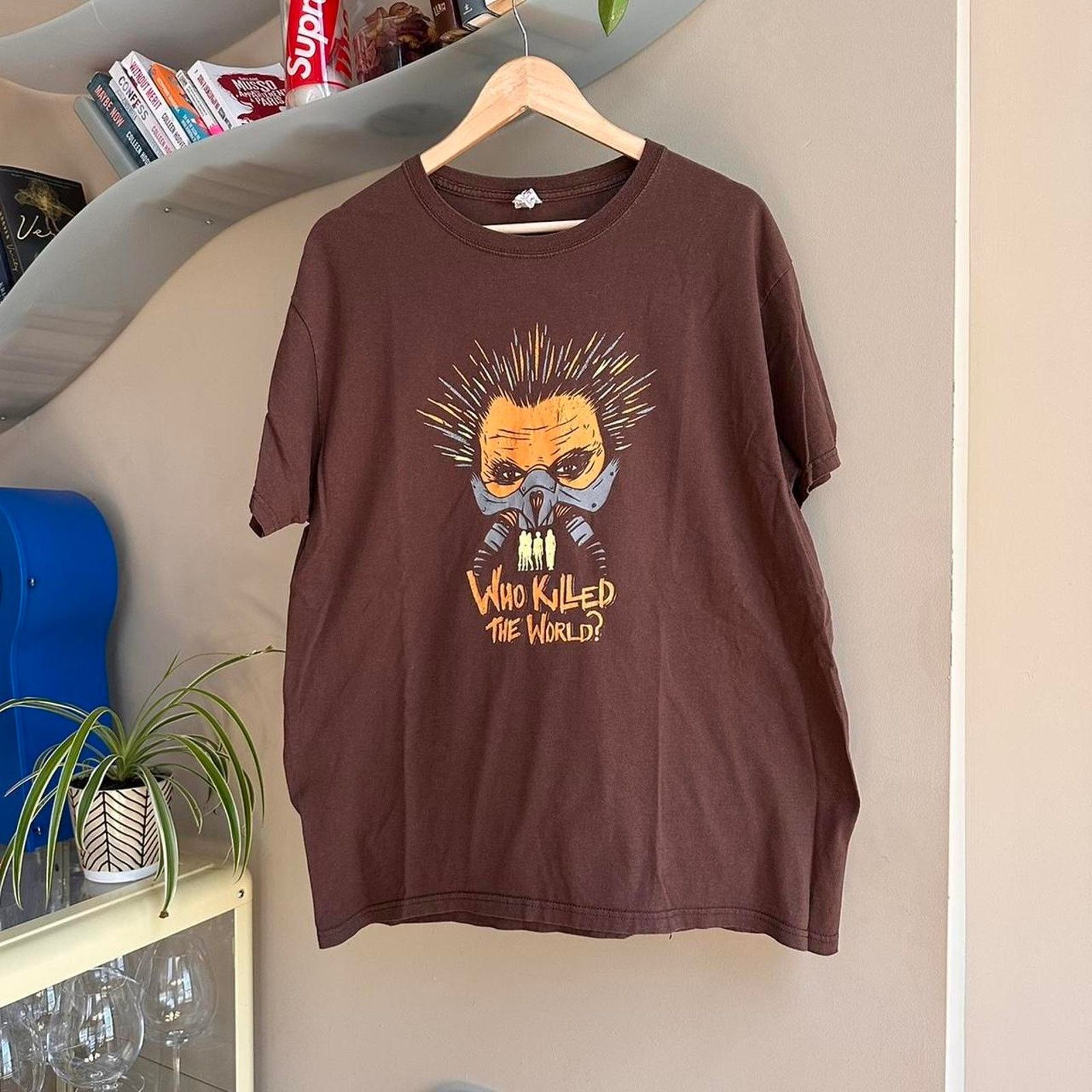 Jerzees × Vintage Vintage Y2K Mad Max Movie Promo Shirt Size US L / EU 52-54 / 3 - 1 Thumbnail