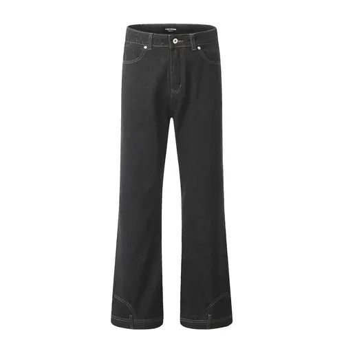 VIBE American high street vintage black washed cargo jeans Size US 34 / EU 50 - 1 Preview